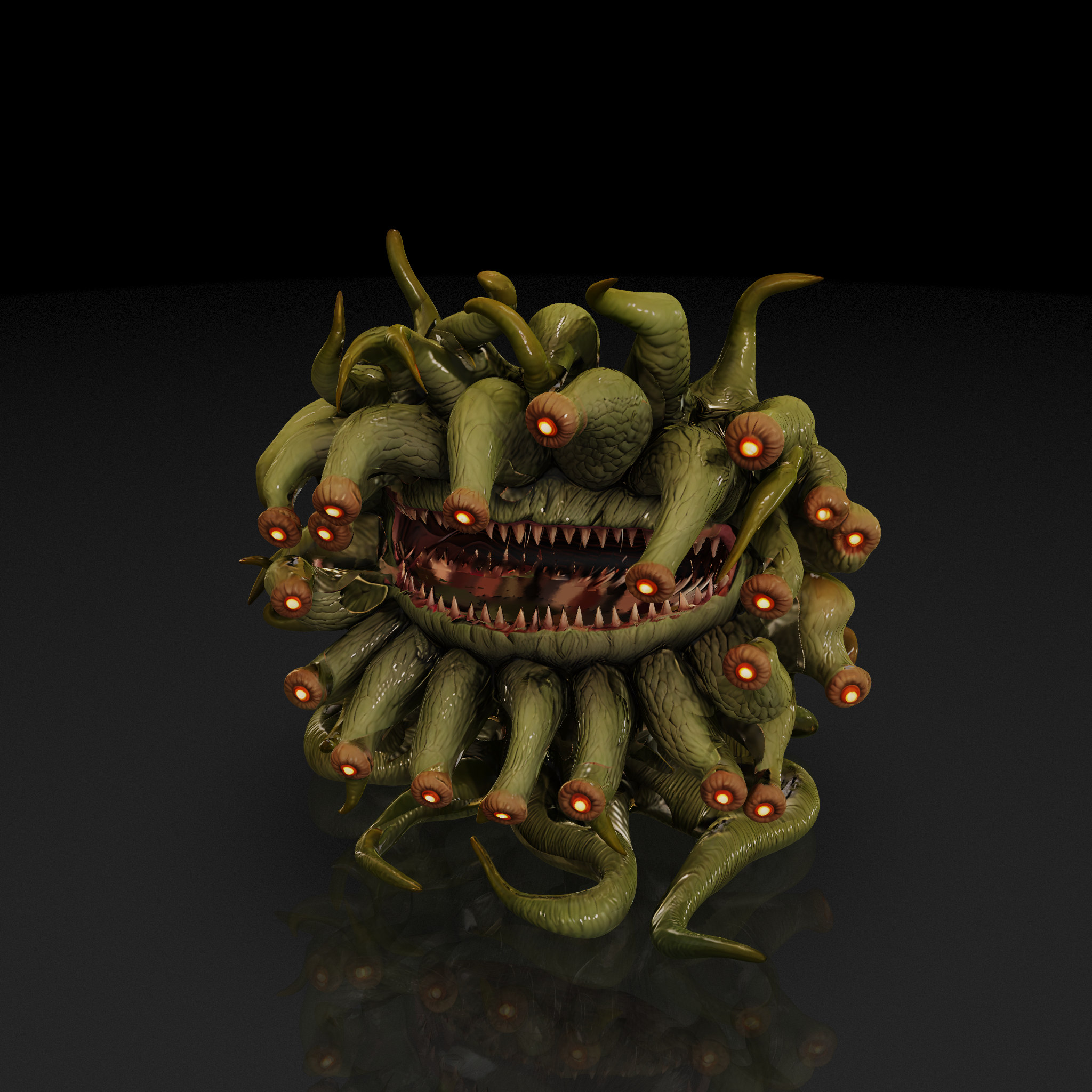 Green Eyestalk Monster