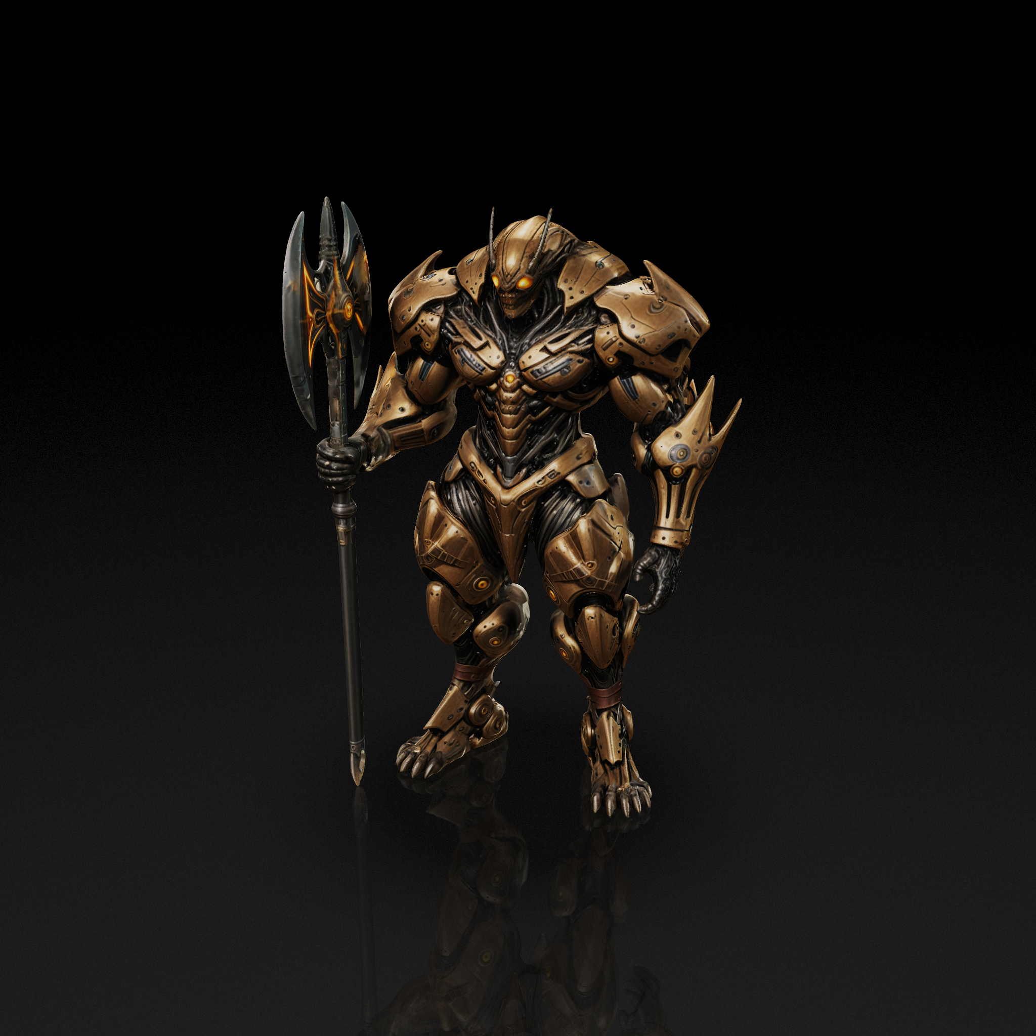Armored Warrior Robot