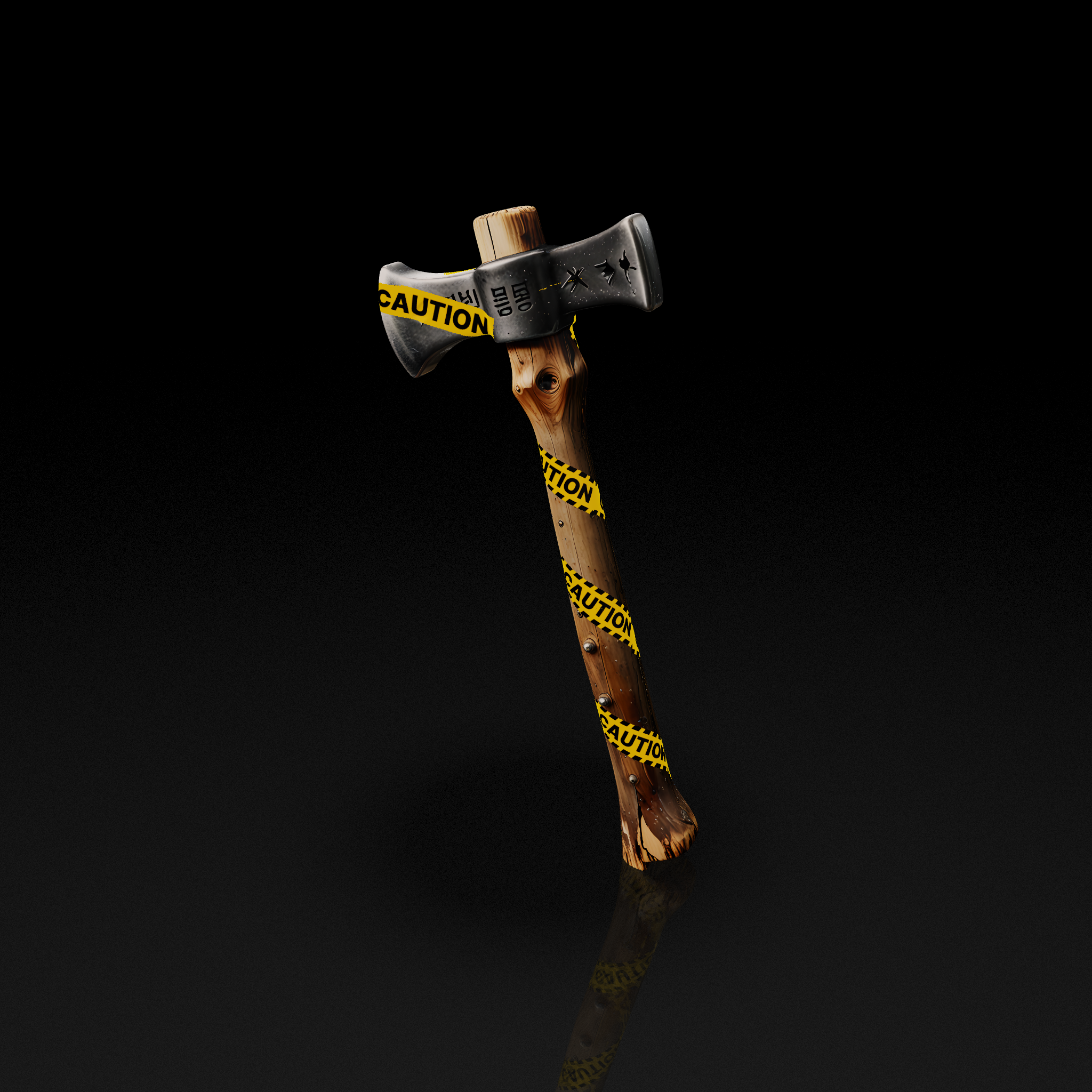 Rustic Double Axe