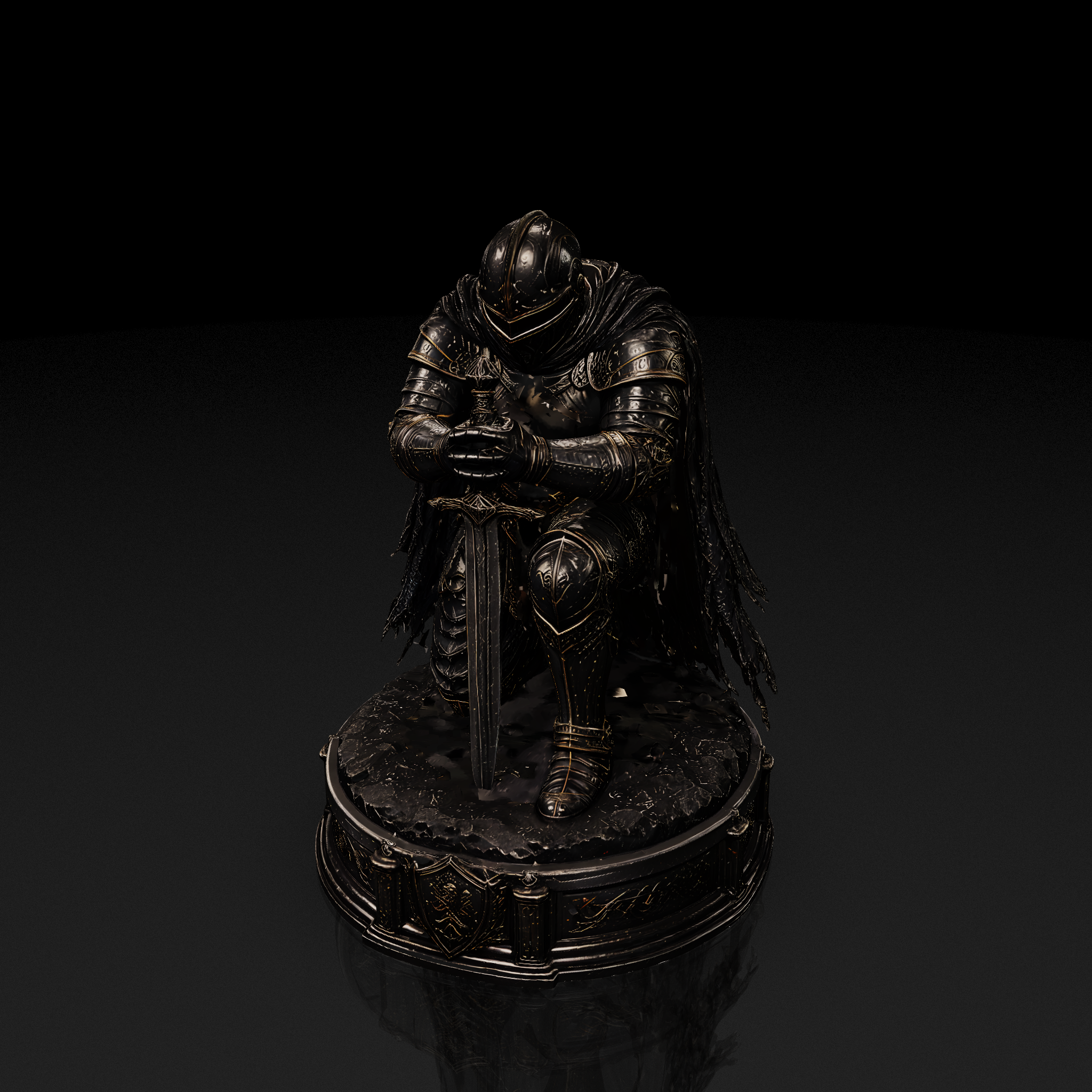 Dark Knight Statue