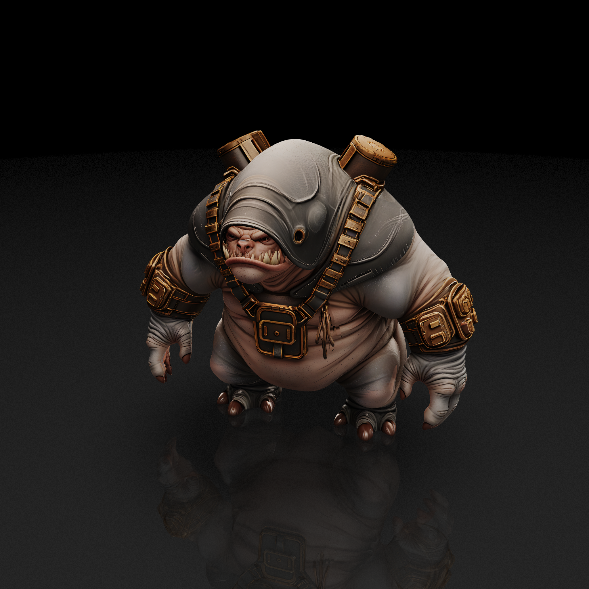 Hooded Armored Creature