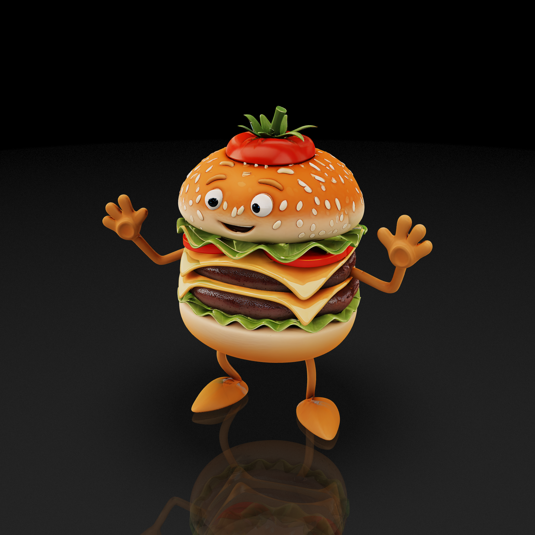 Tomato Hat Burger