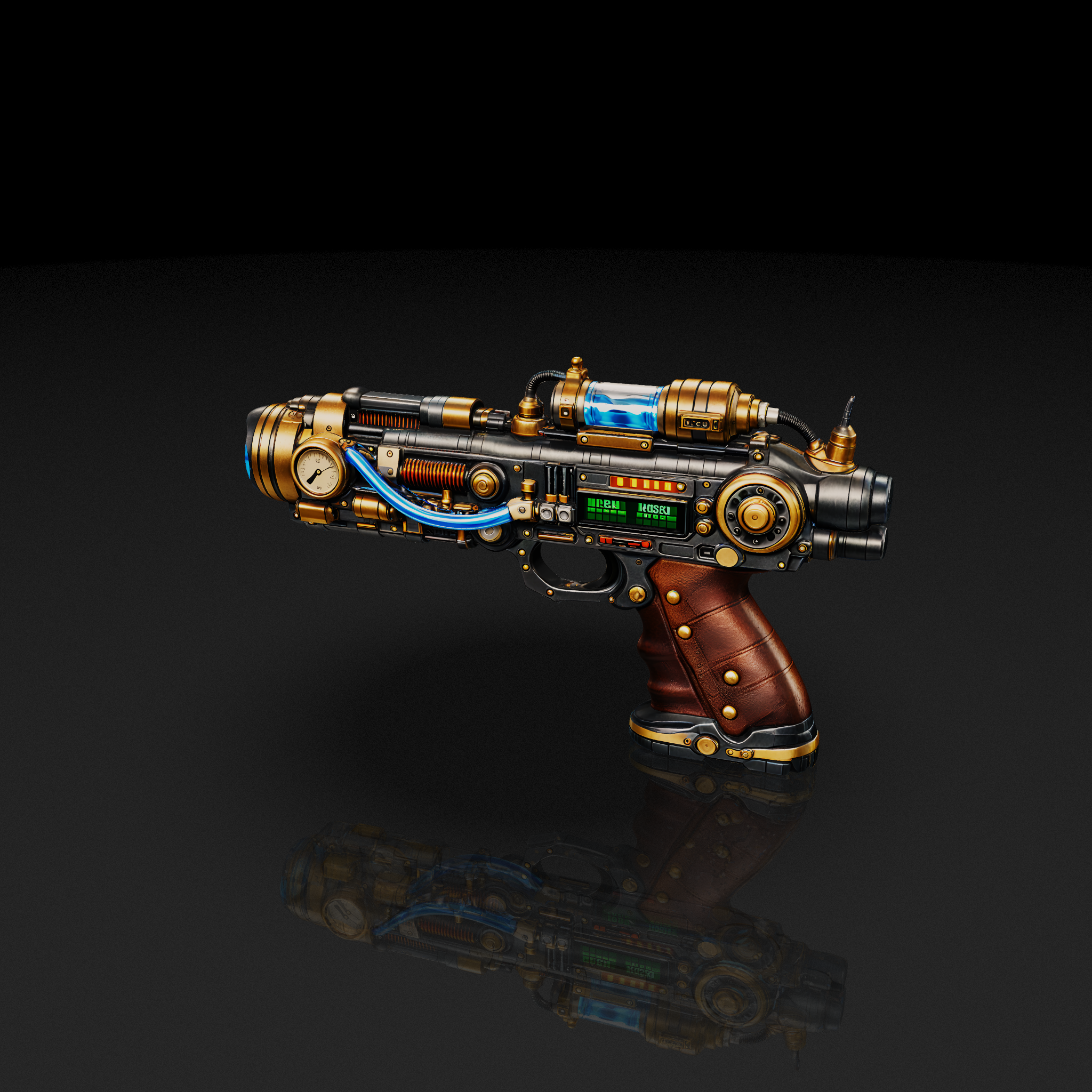 Steampunk Ray Gun