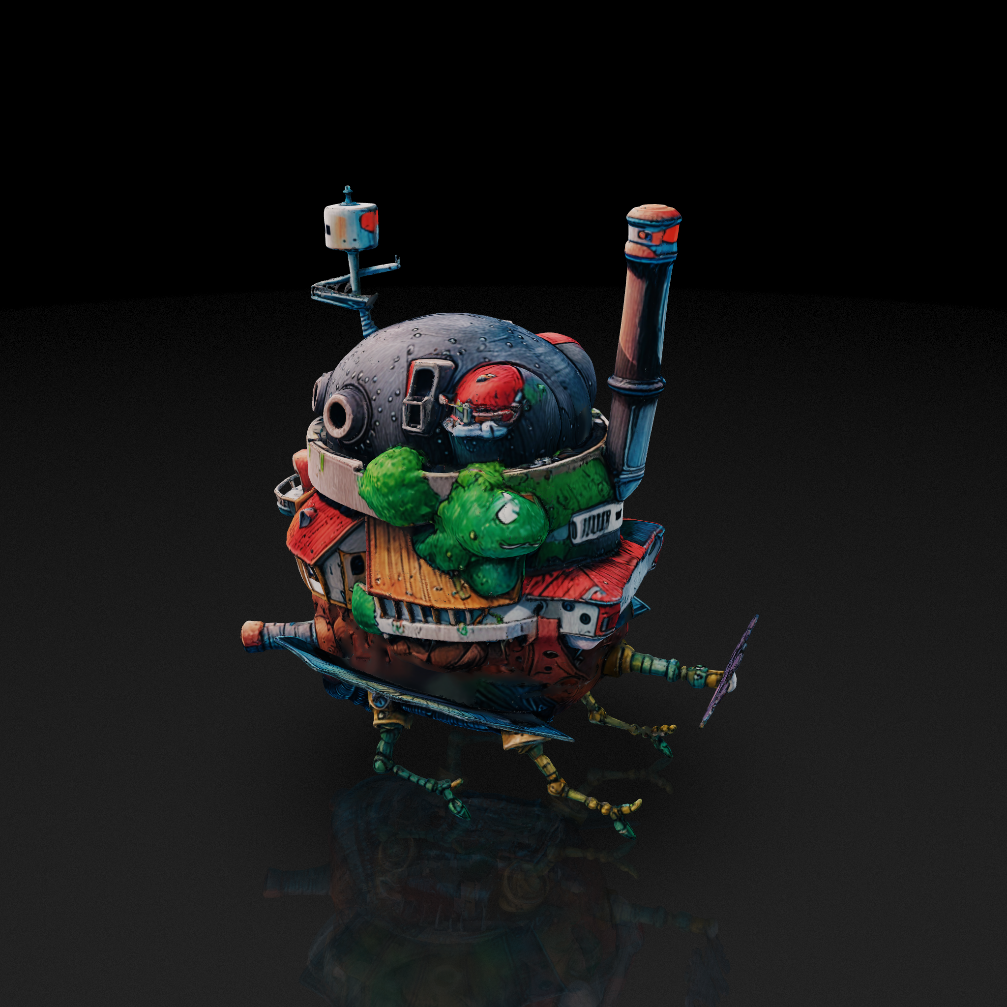 Steampunk Moving Castle