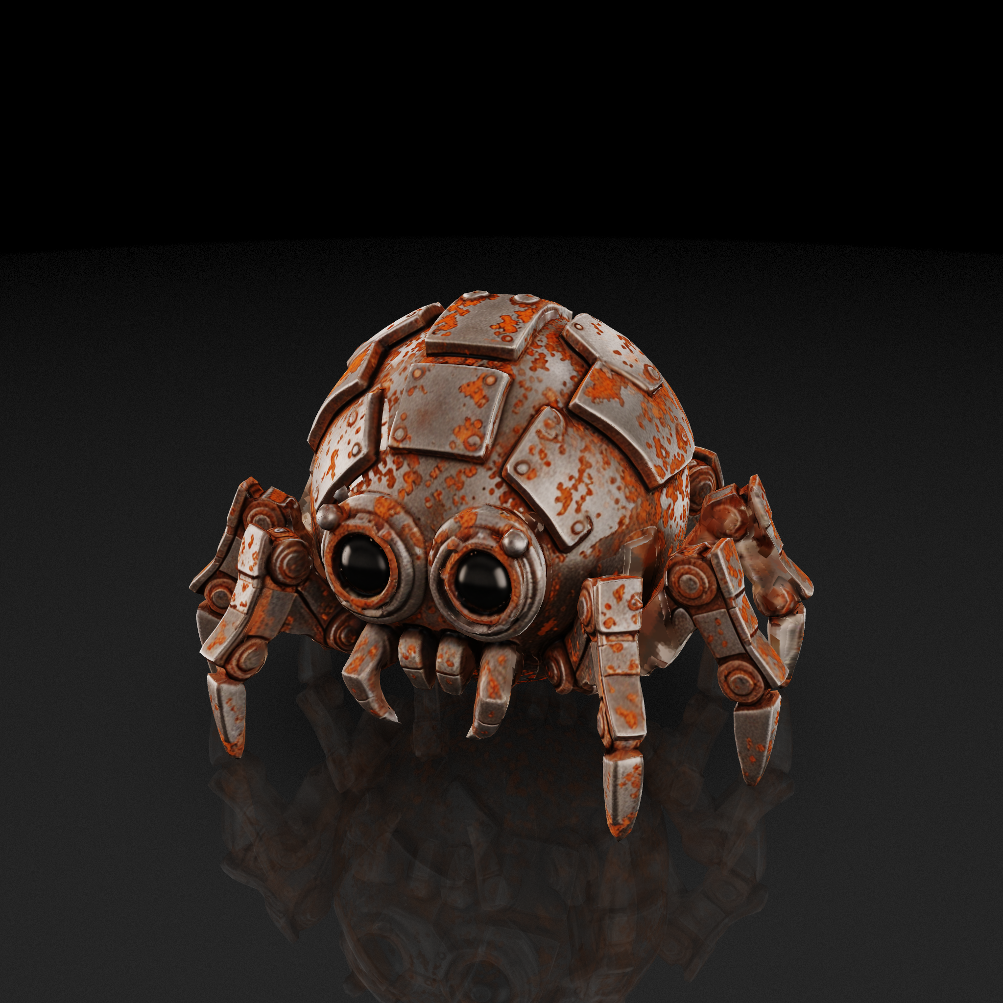 Rusty Steampunk Spider