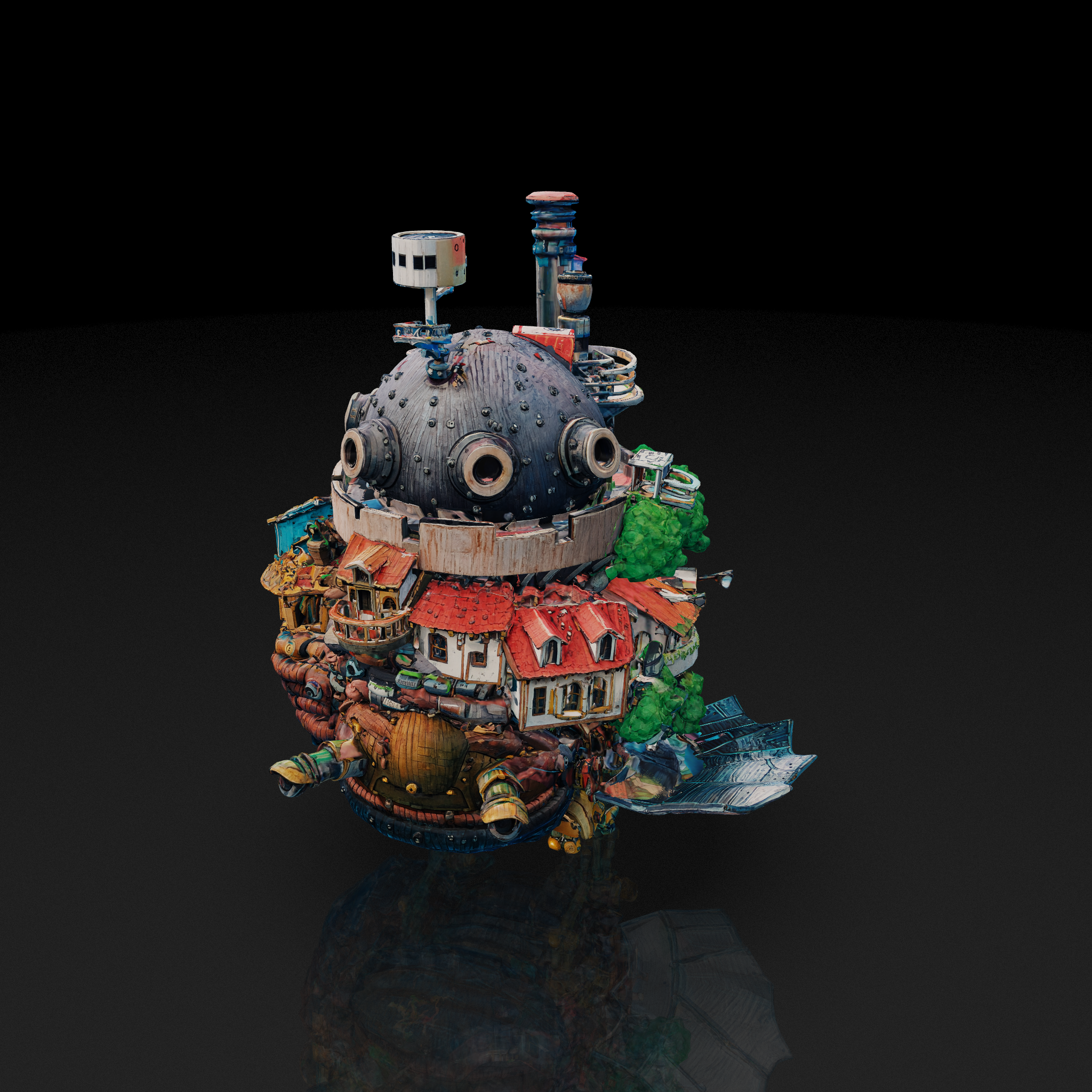 Ghibli Moving Castle