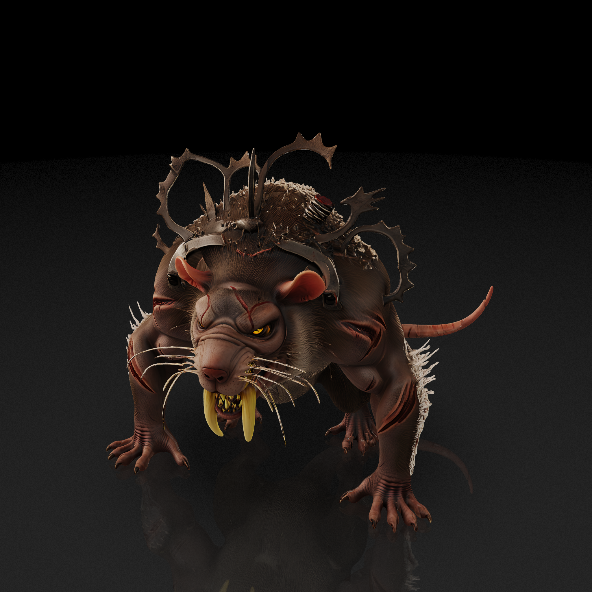 Spiked Rat Monster