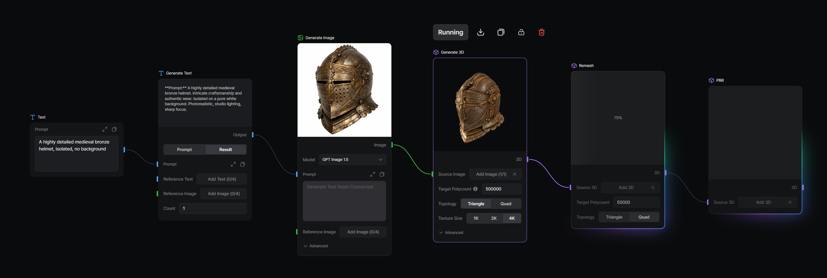 Custom Workflow canvas example