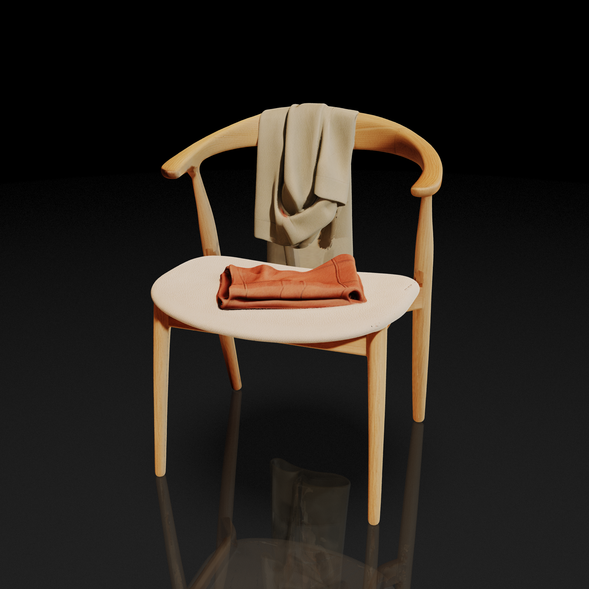 Minimalist Wooden Chair