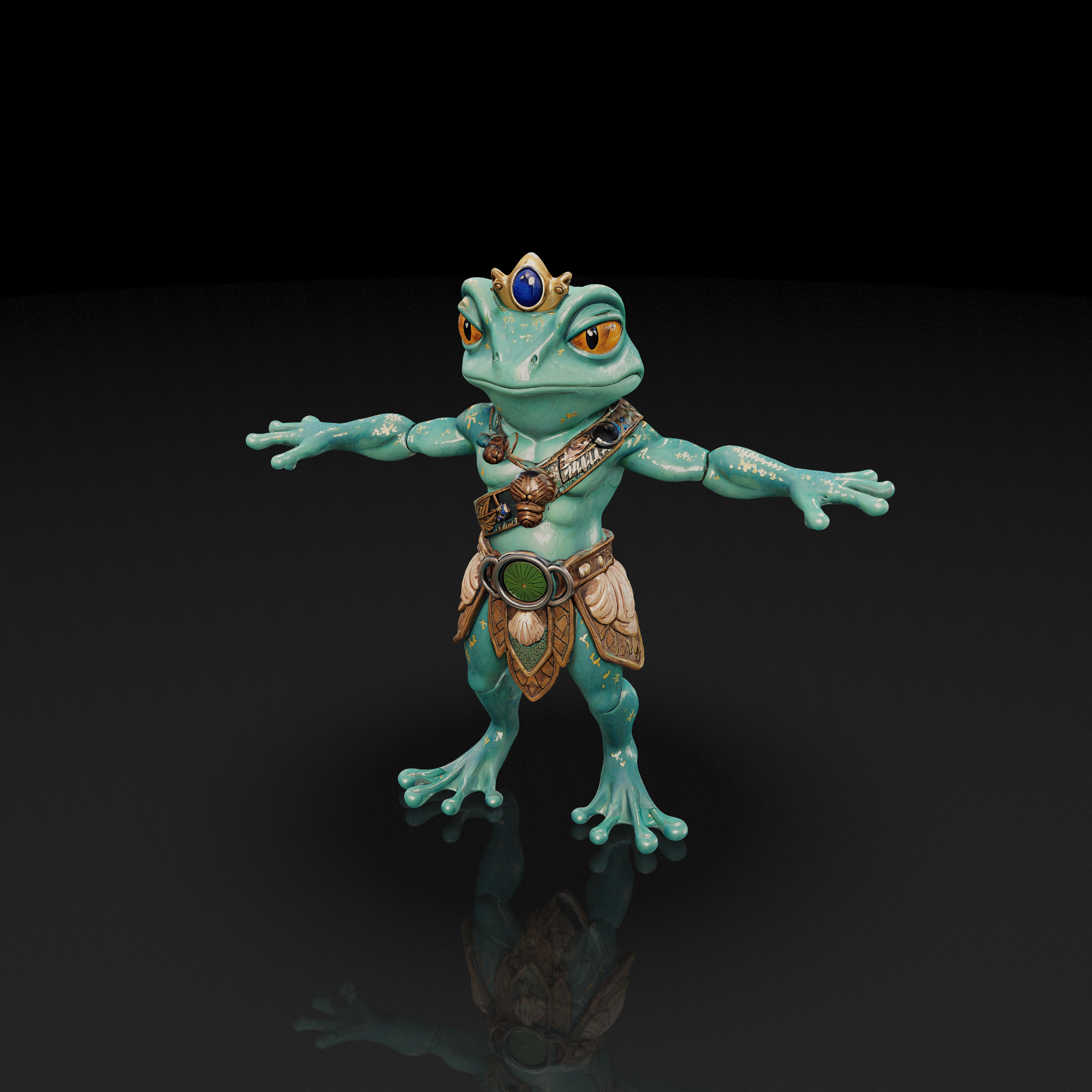 Emerald Frog King