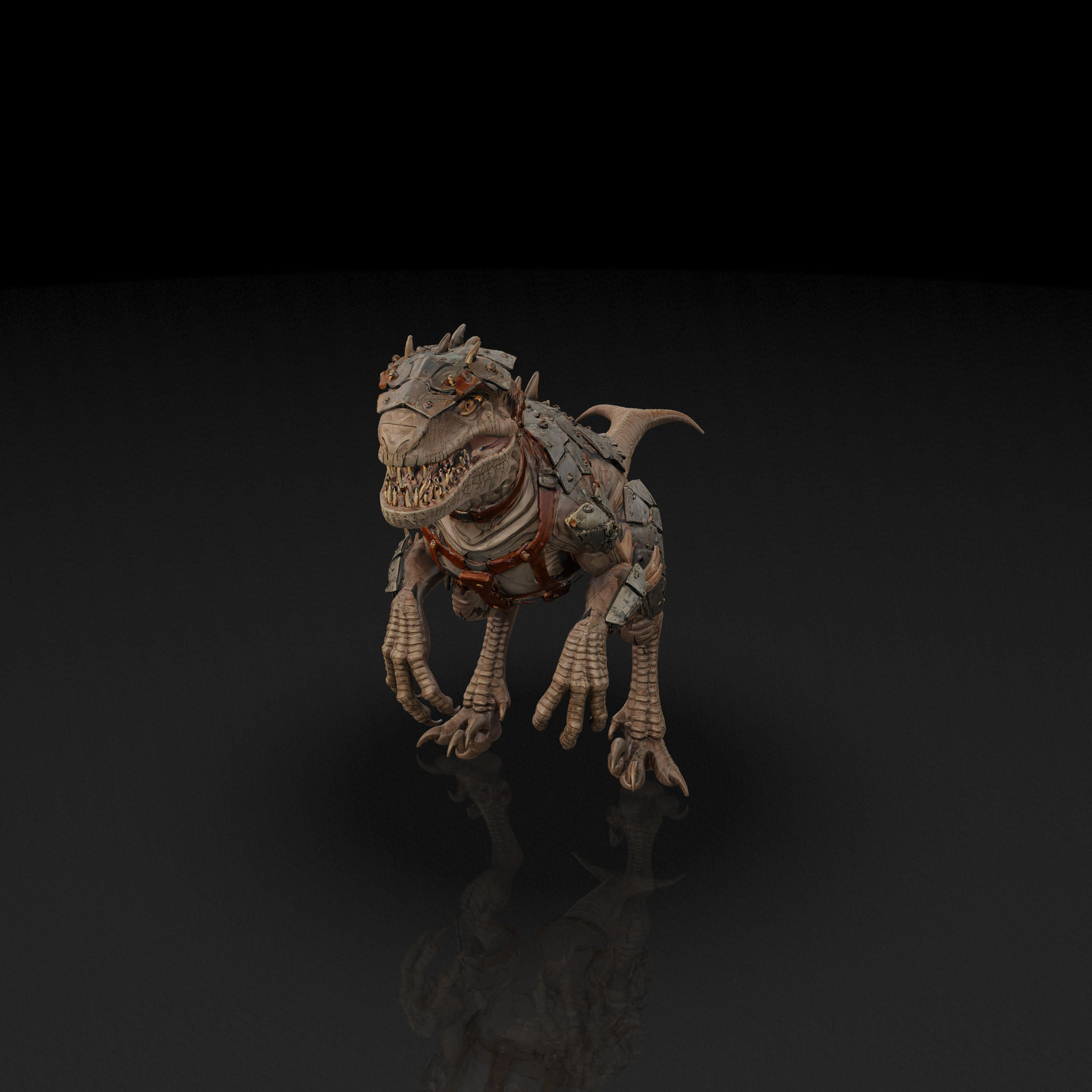 Armored Raptor - 3D model