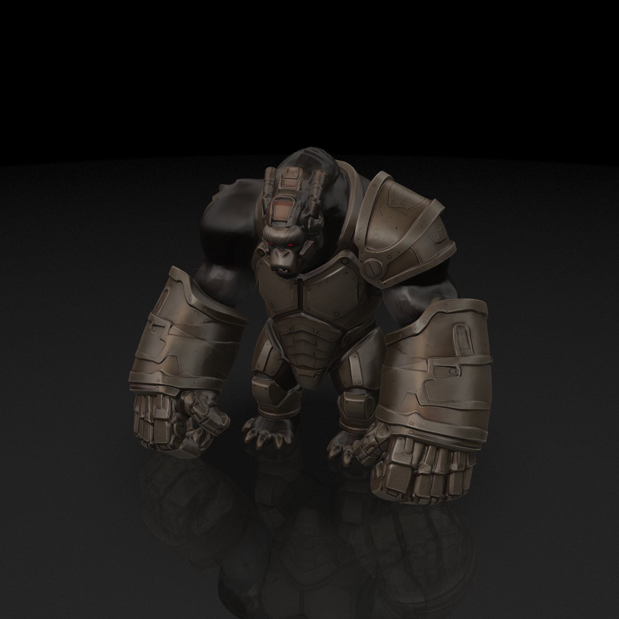 Steel Armored Gorilla