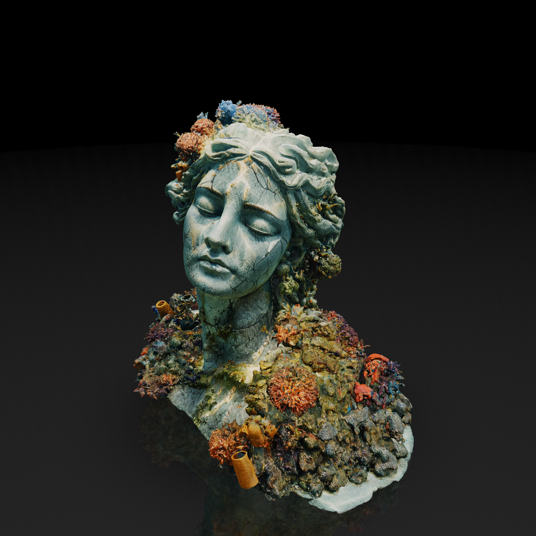 The Sunken Lady - 3D model