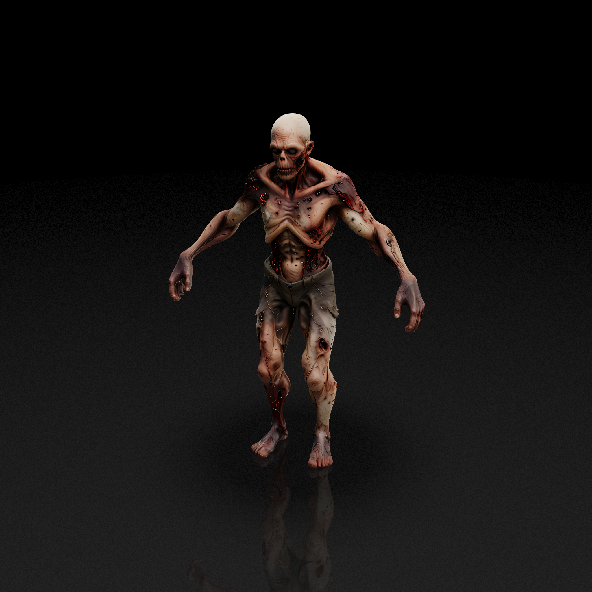 Gruesome Zombie Figure