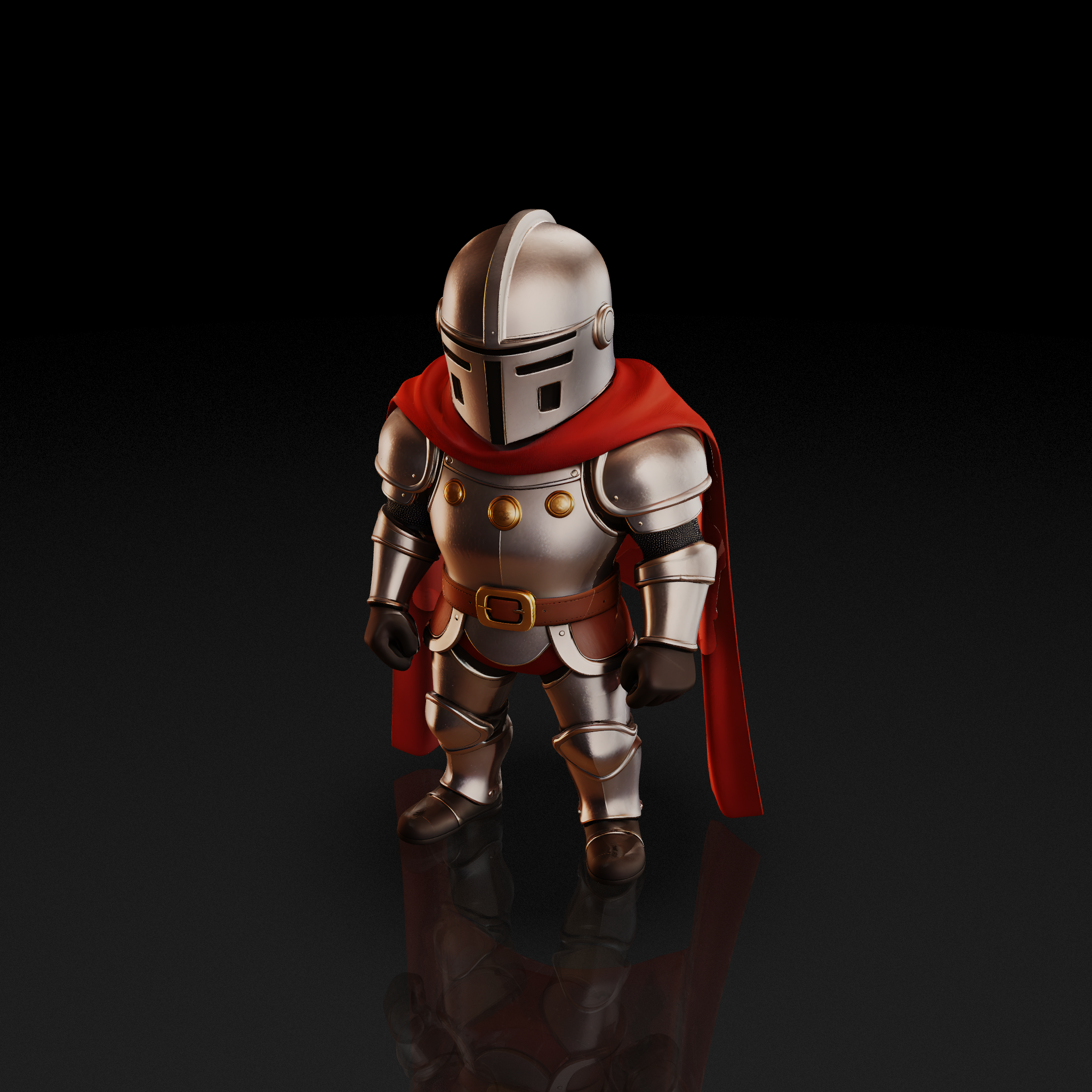Stylized Armored Knight