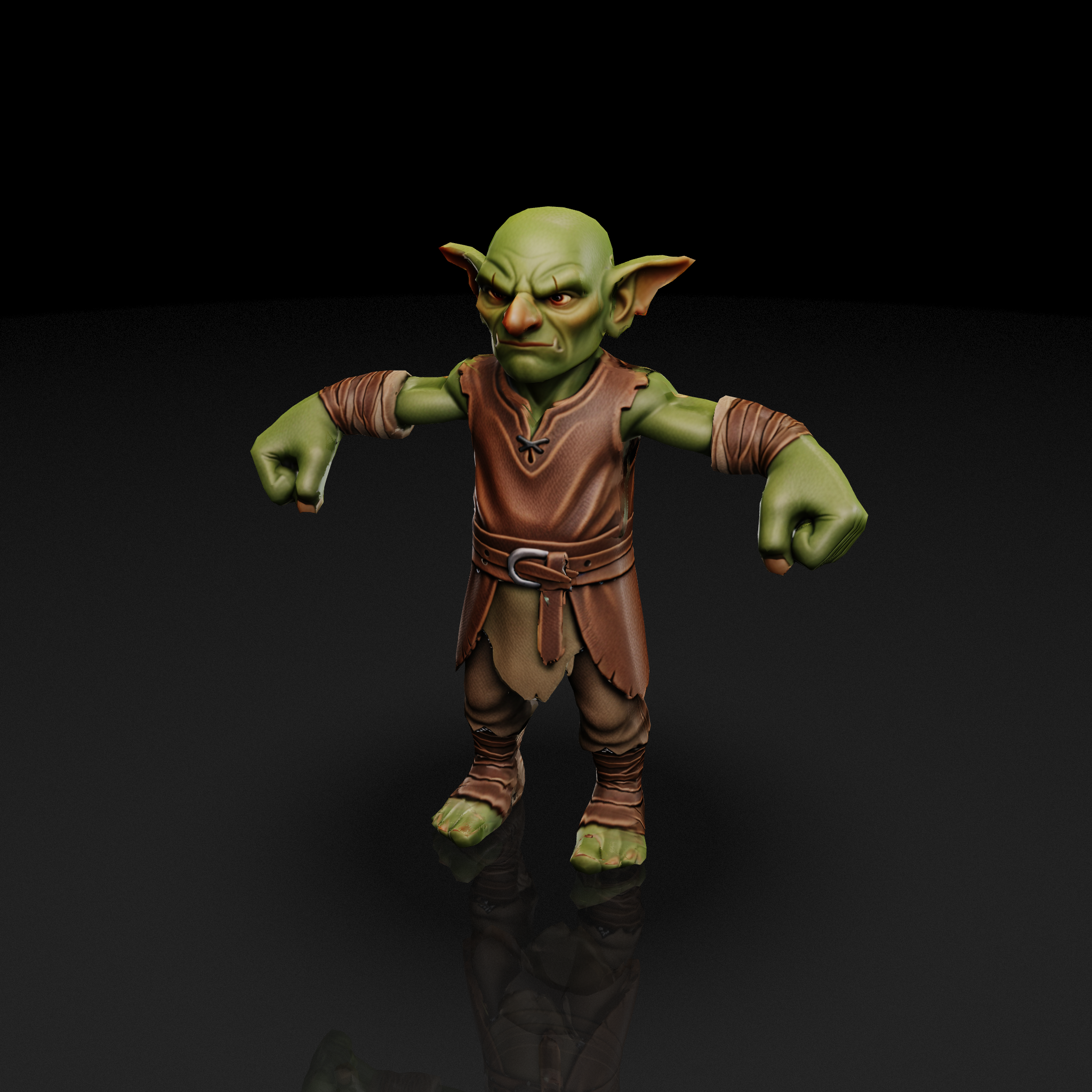 Stylized Green Goblin