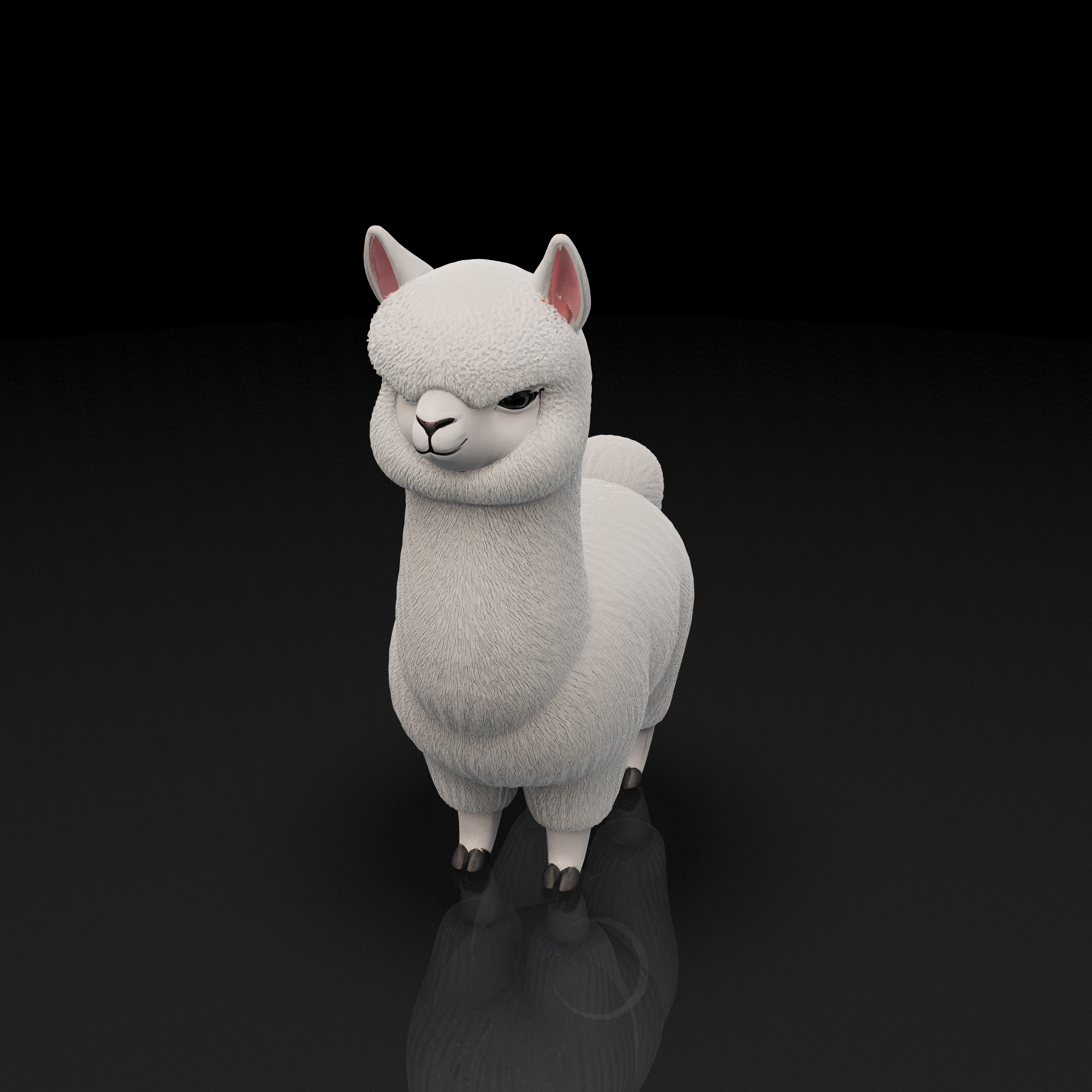 White Alpaca