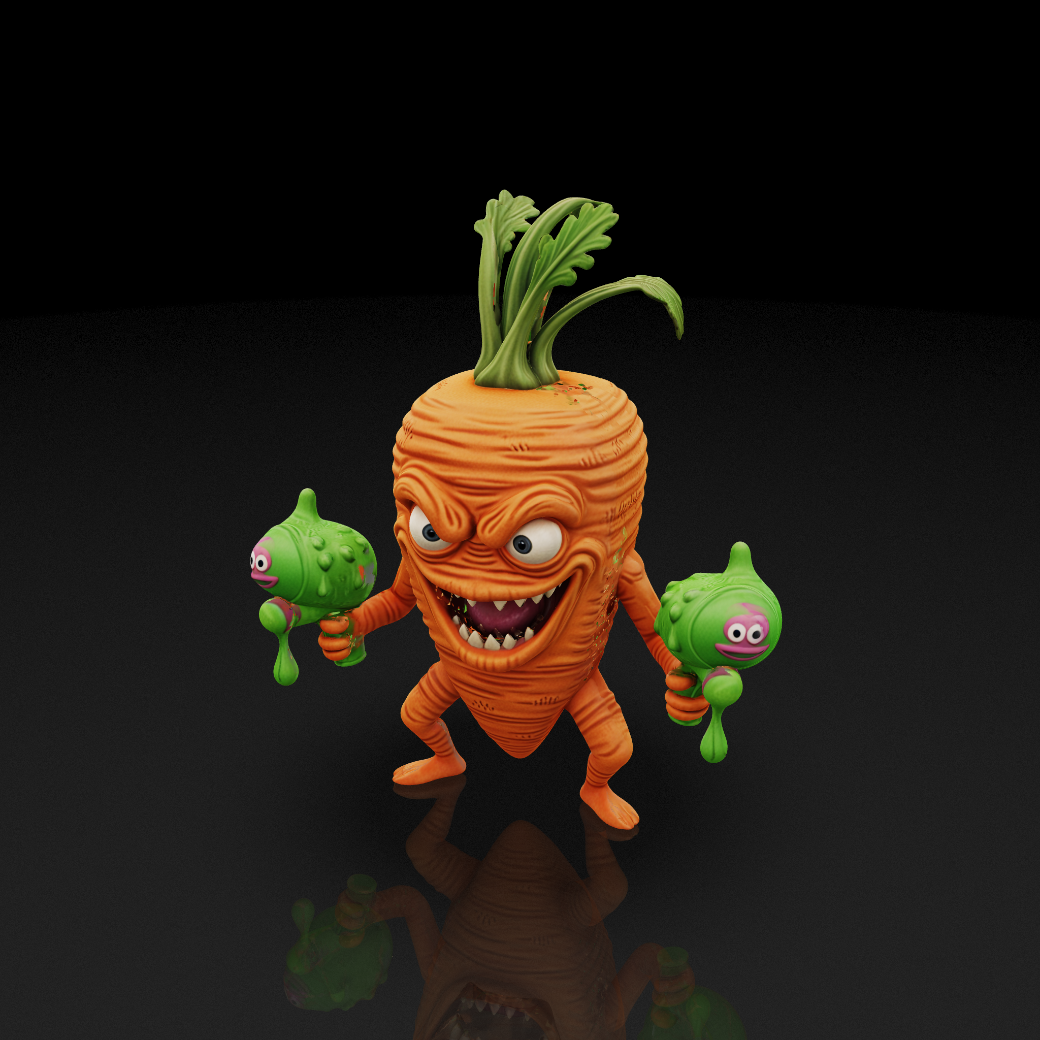 Evil Carrot Monster
