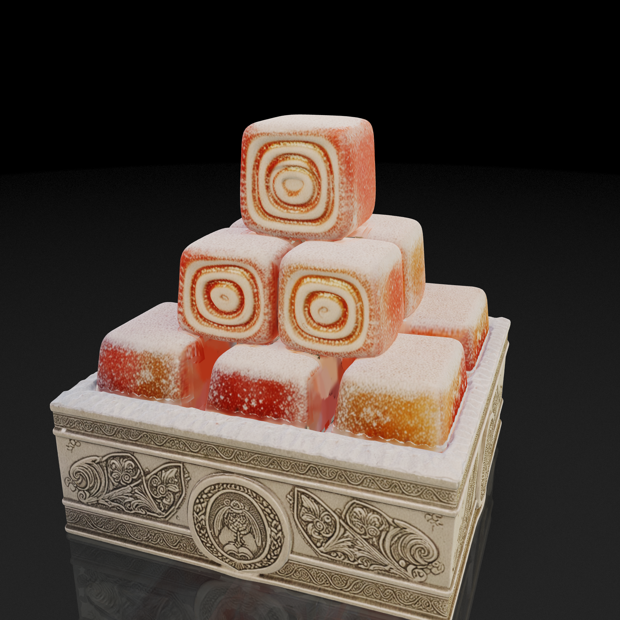 Powdered Turkish Delights