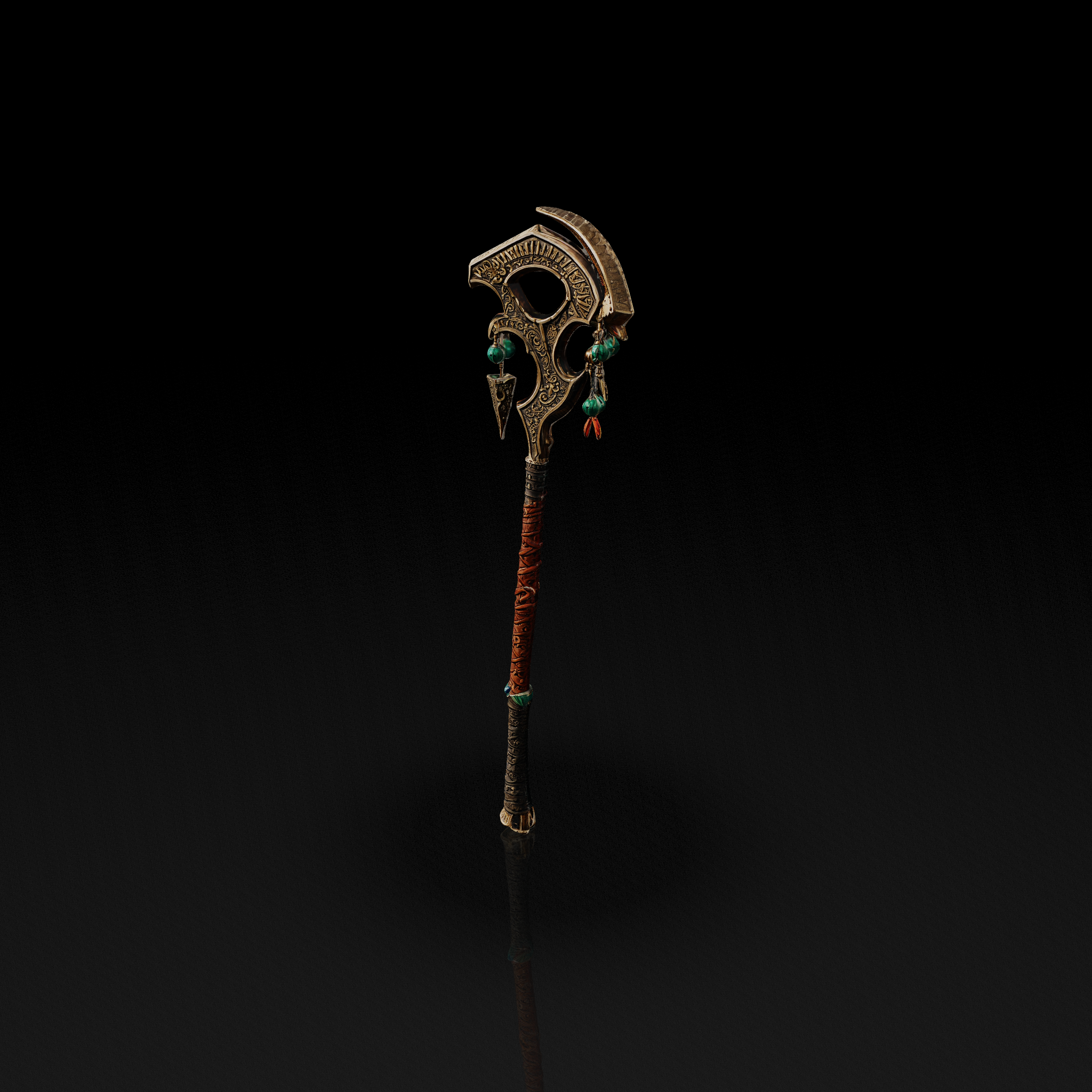 Ancient Ornate Staff