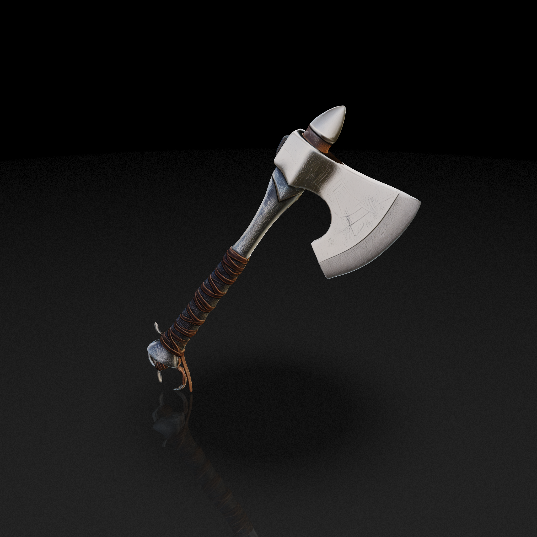 Medieval Metal Axe