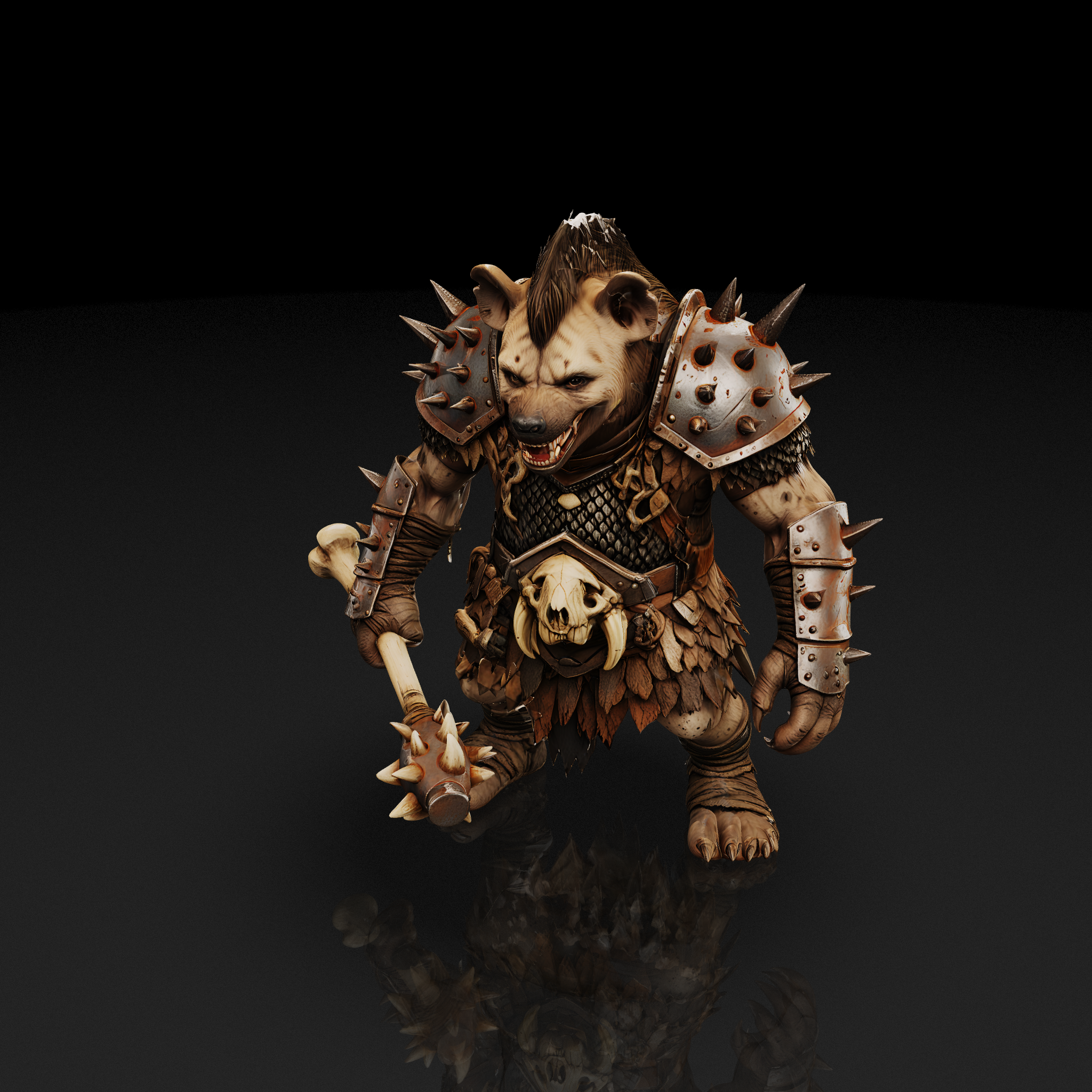 Armored Hyena Warrior