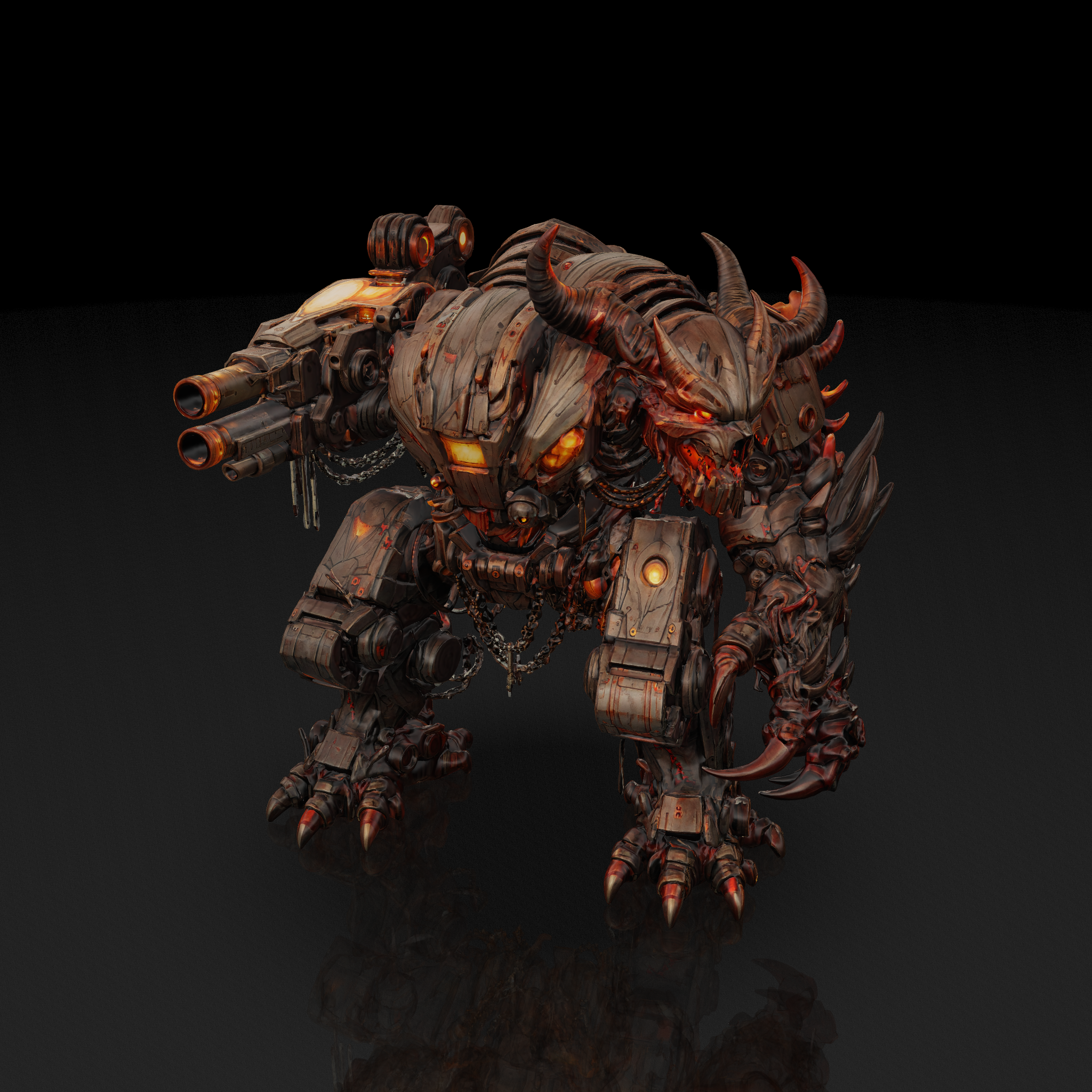 SciFi Combat Mech