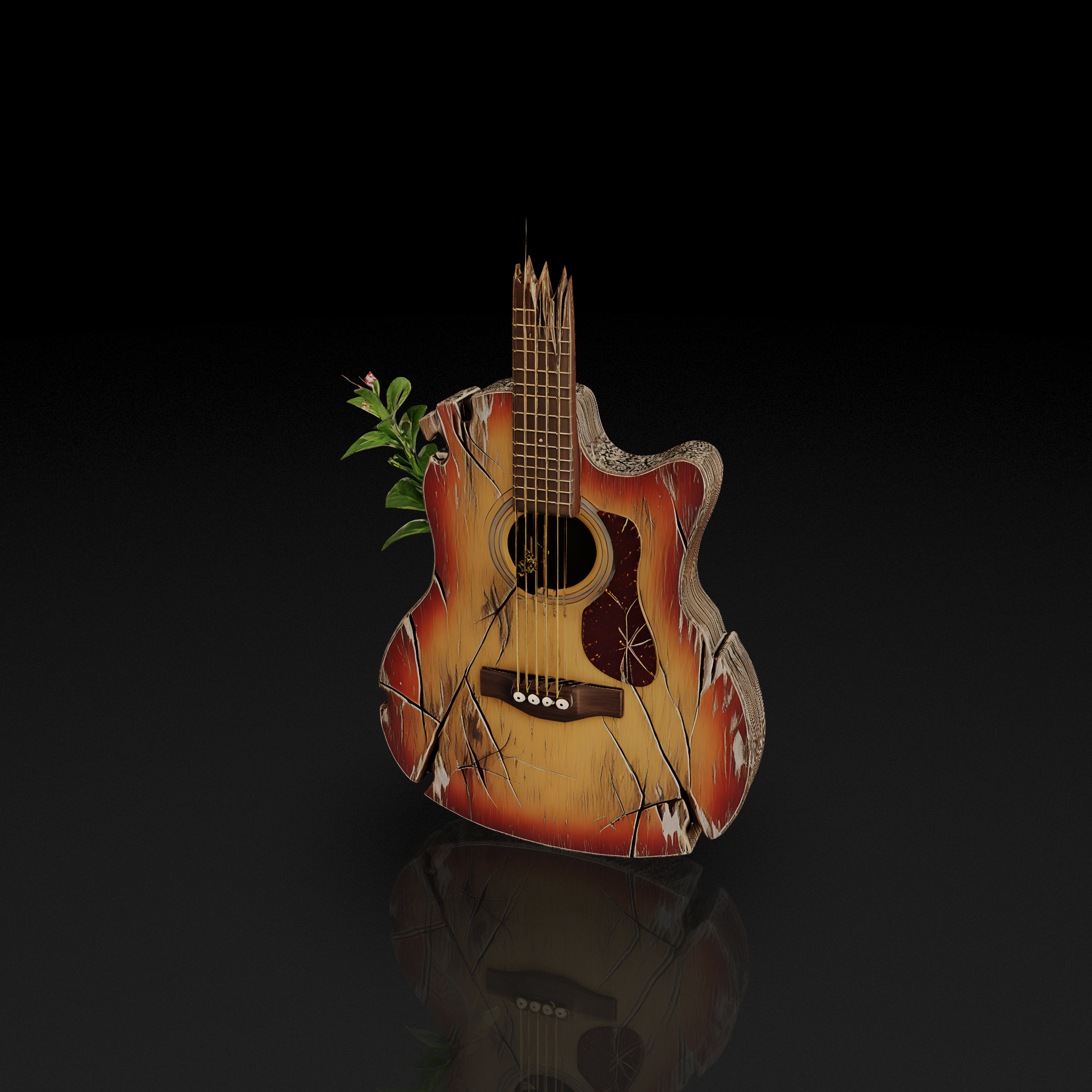 Broken Guitar Growth