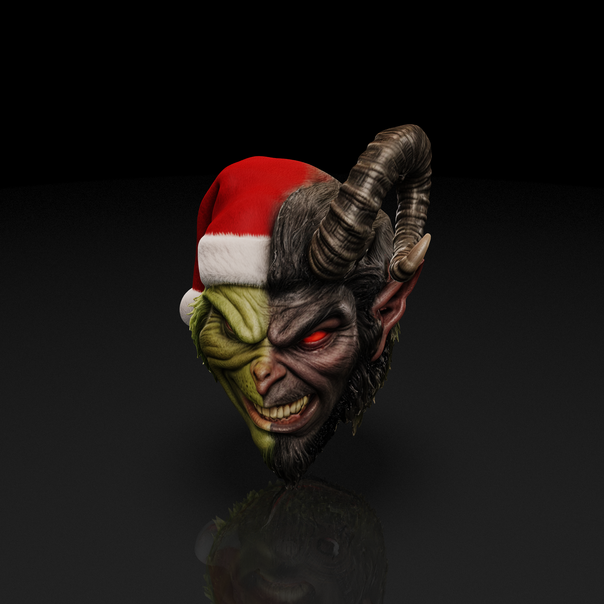 Grinch Krampus Hybrid