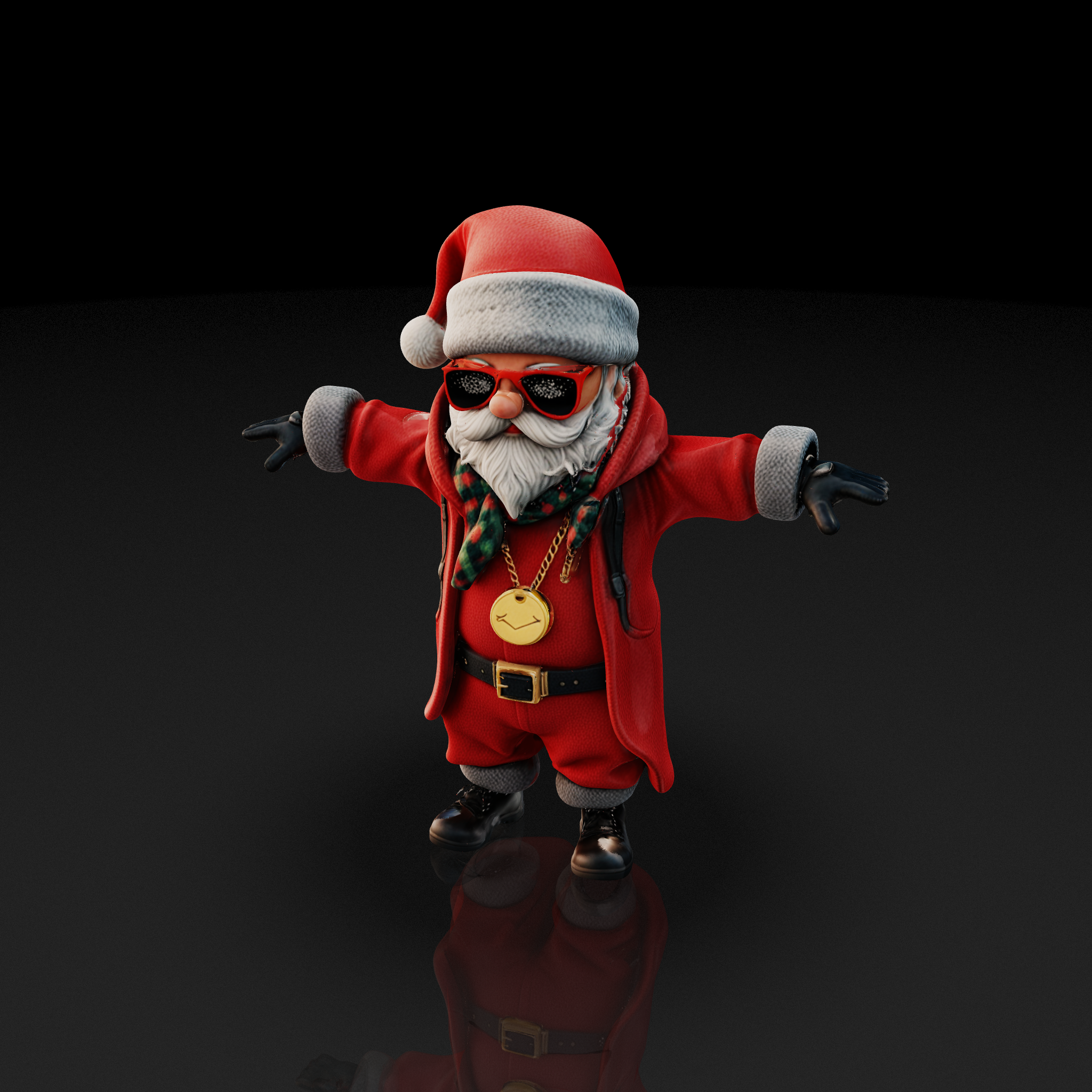 T Pose Santa