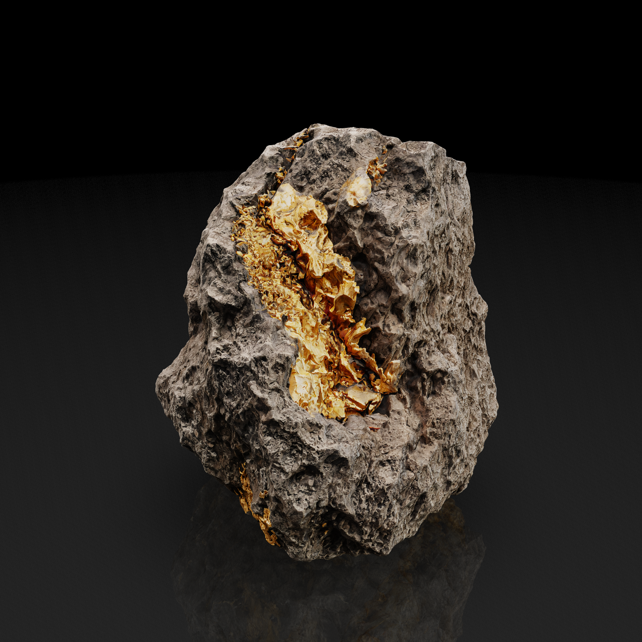Gold Vein Rock