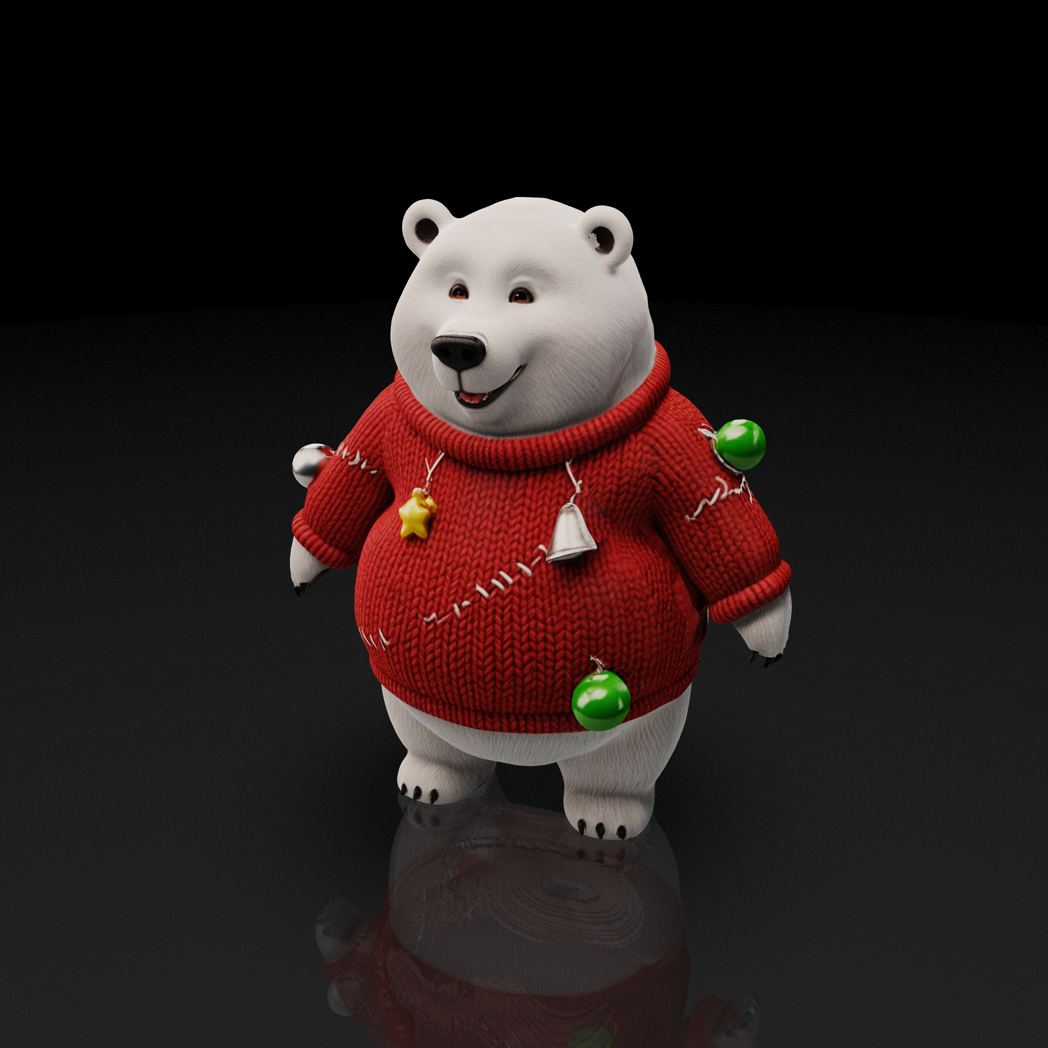 Christmas Sweater Polarbear