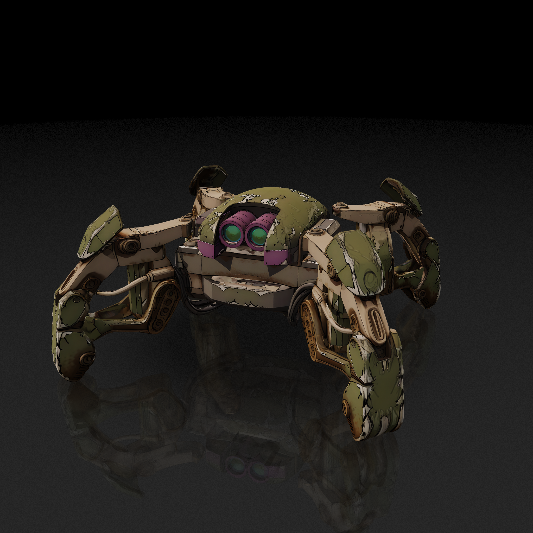 Military Spider Bot
