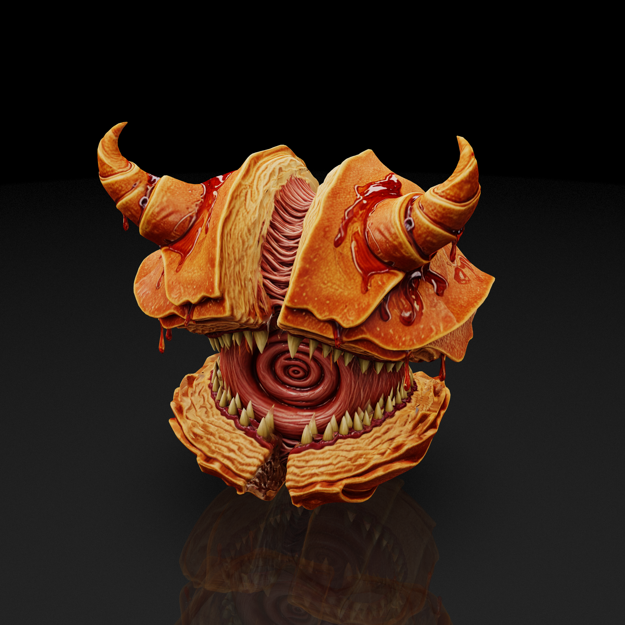 Pastry Monster Sculpture