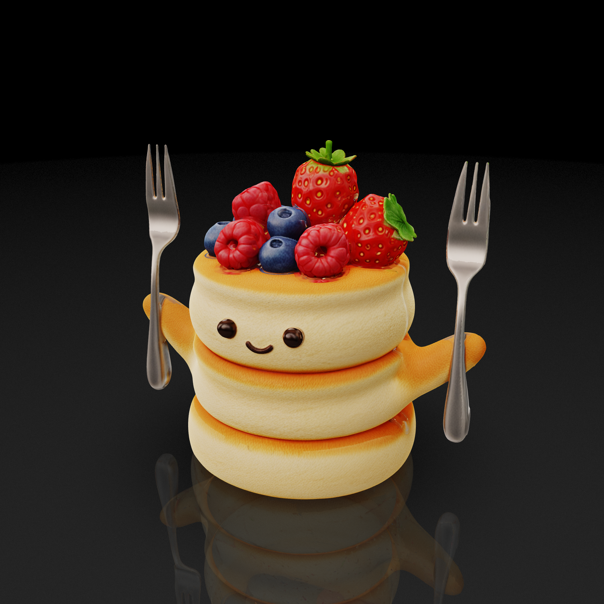 Berry Pancake Creature