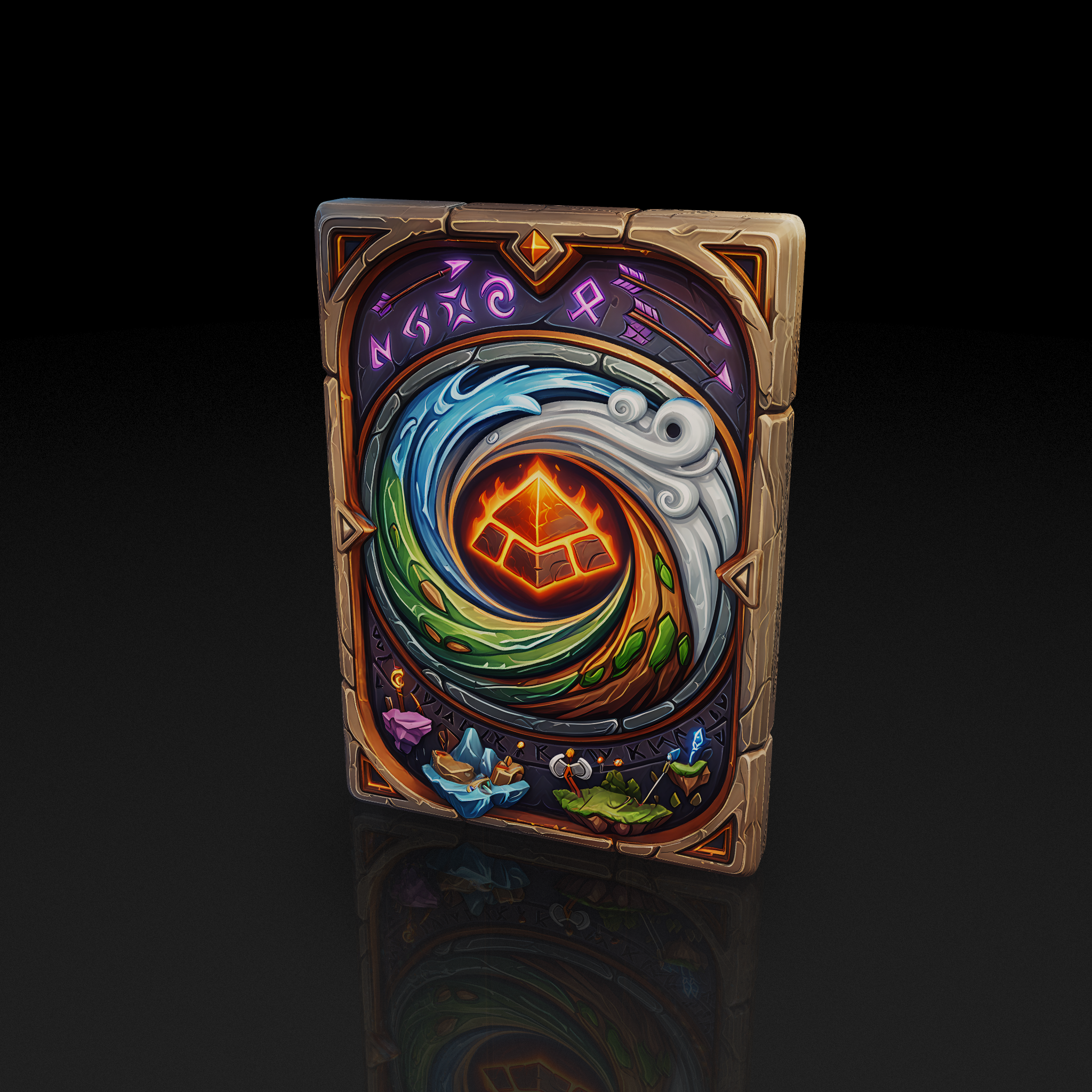 Elemental Magic Card