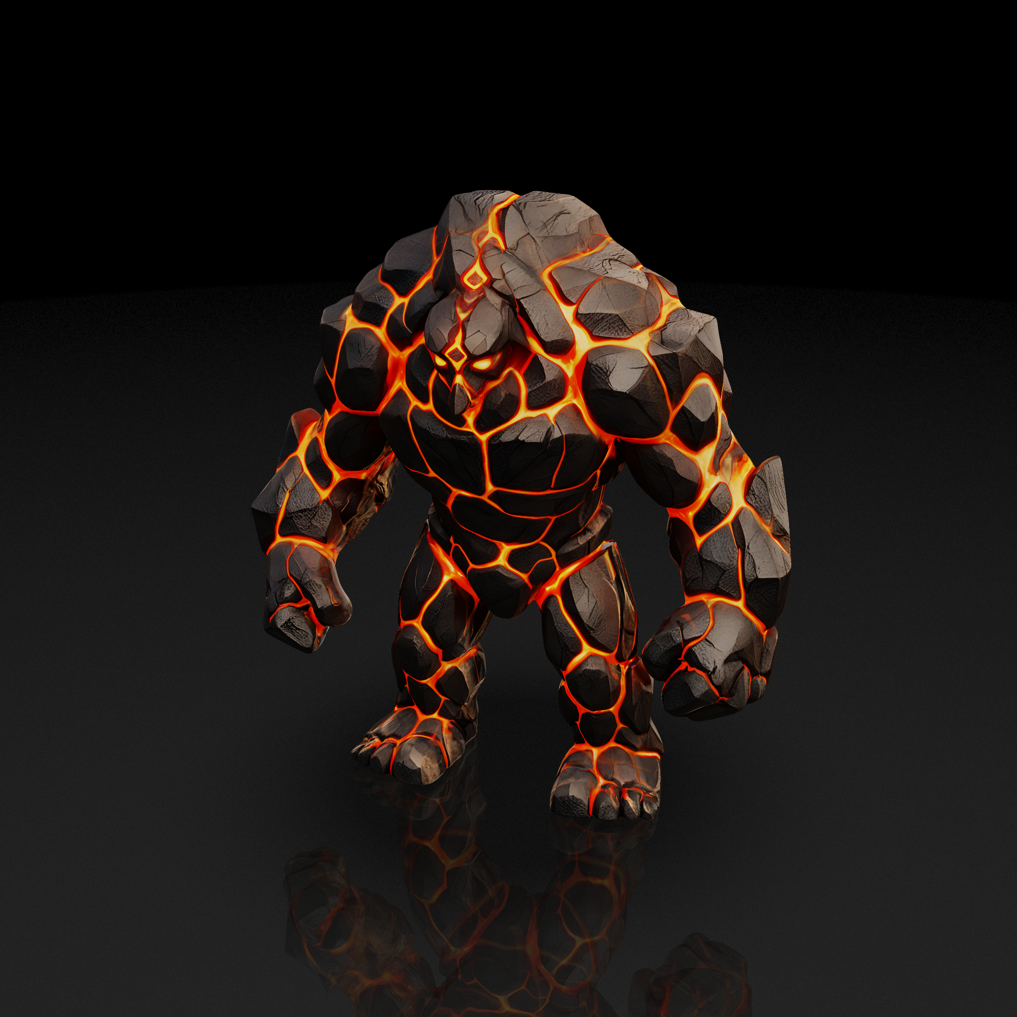 Lava Rock Golem