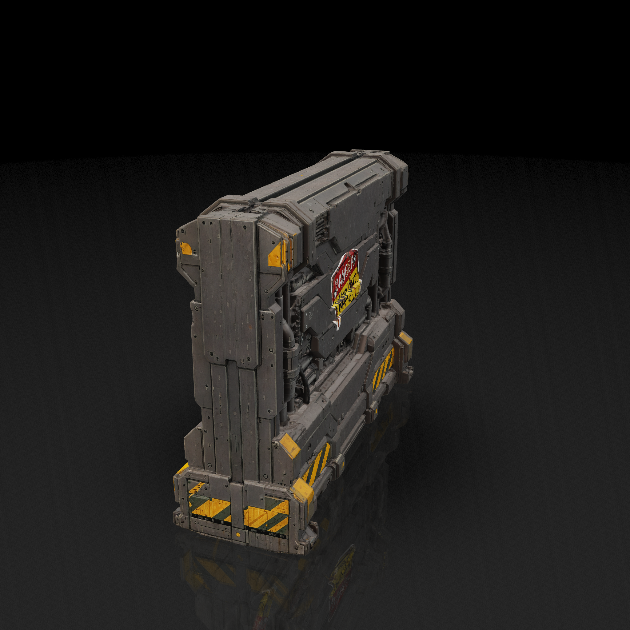Industrial SciFi Panel