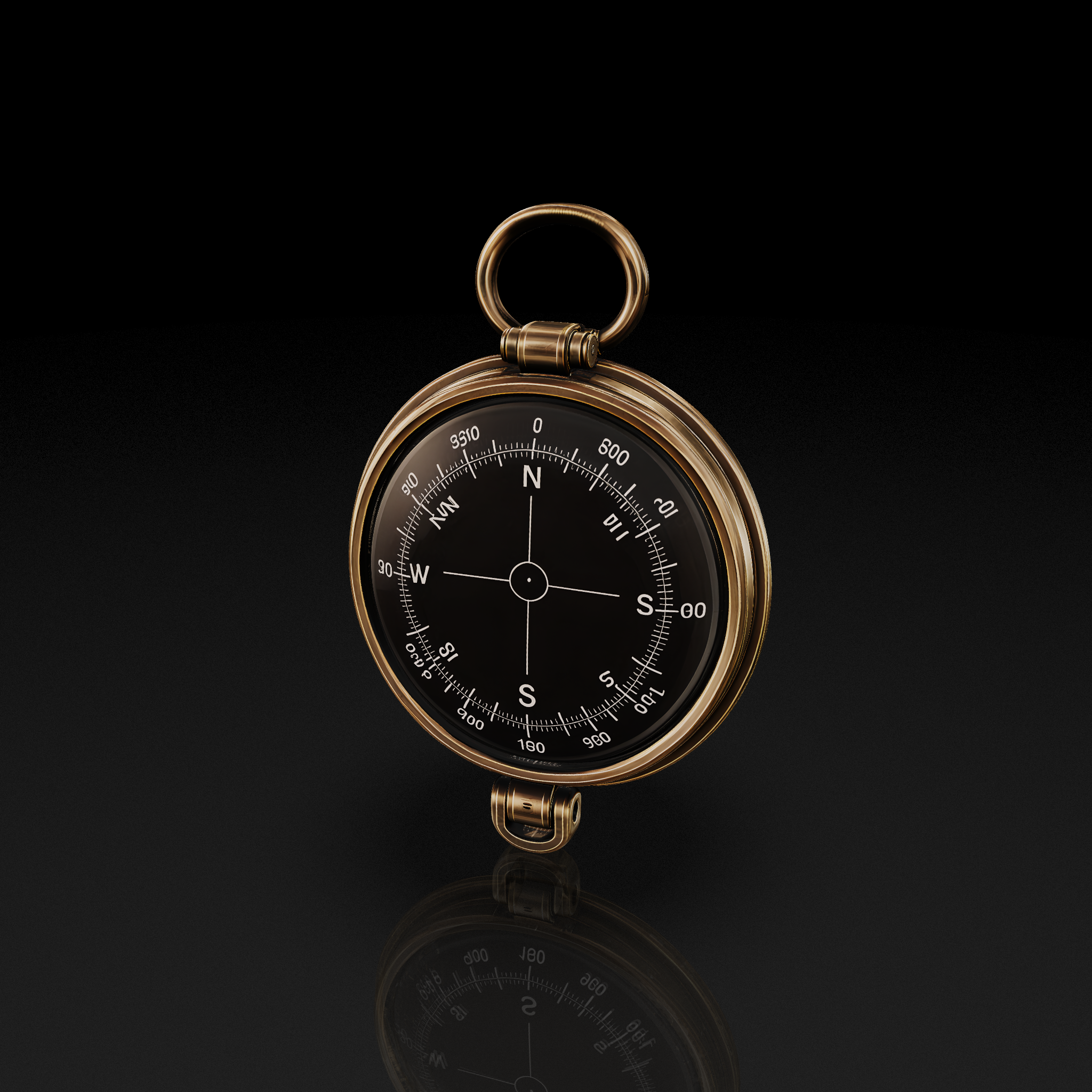 Brass Compass