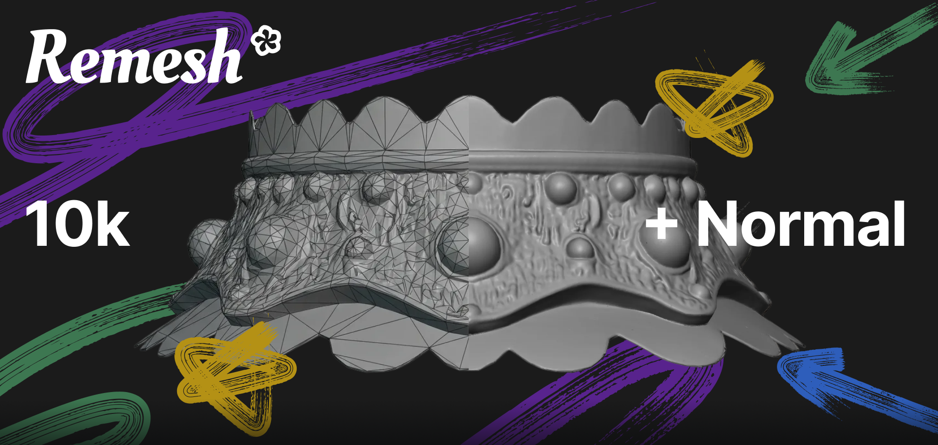Remesh. Keep the Detail.
