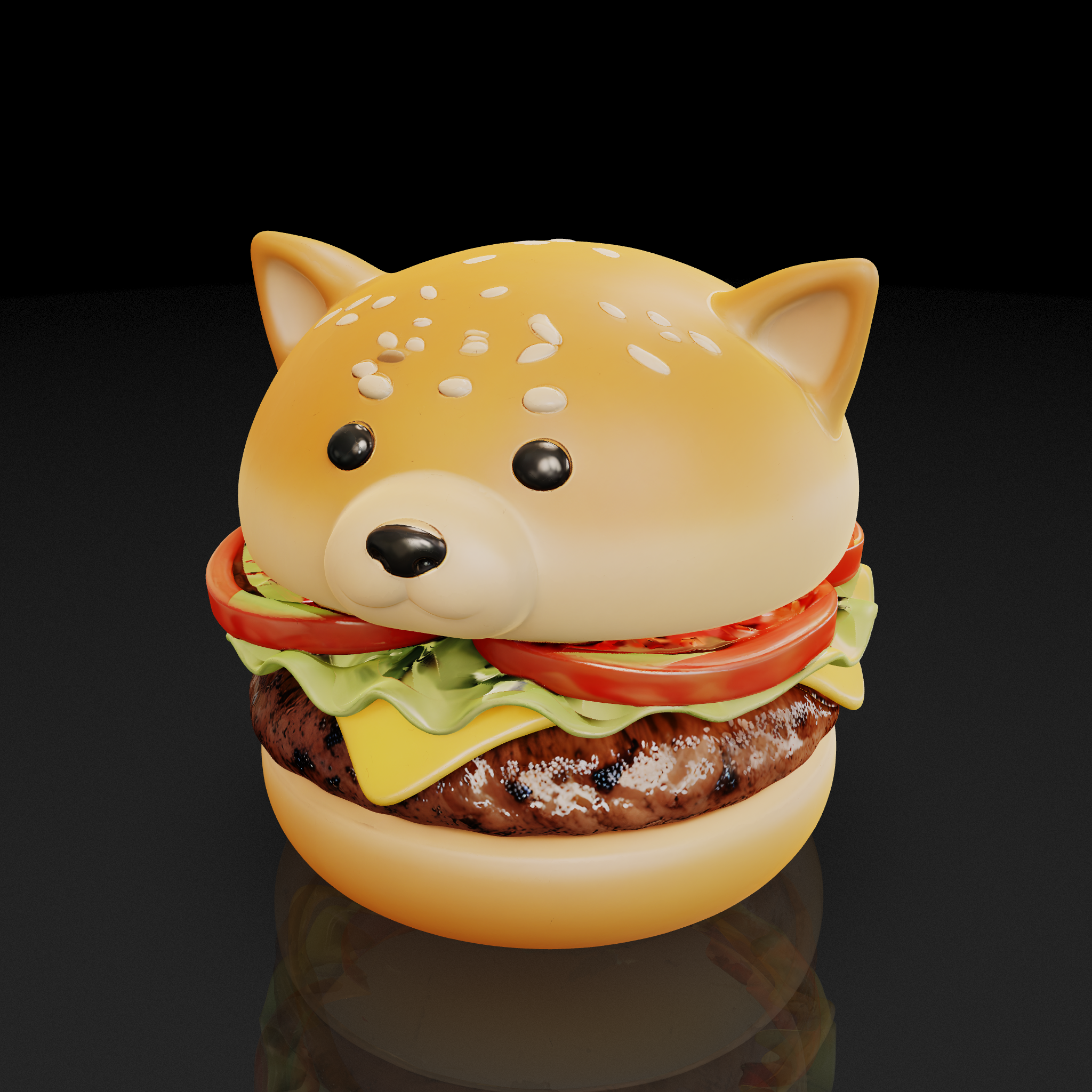 Shiba Inu Burger