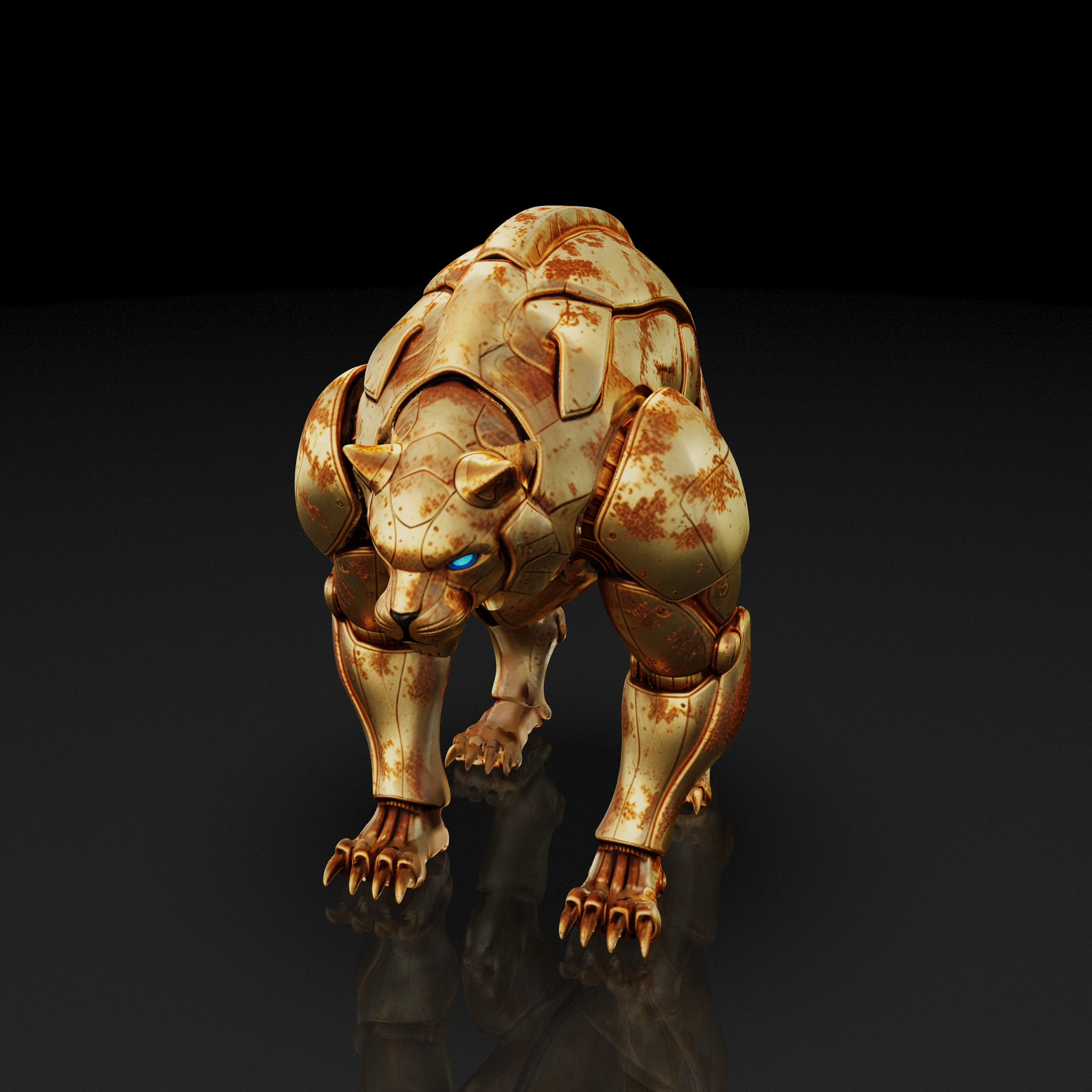Mechanical Lion Robot