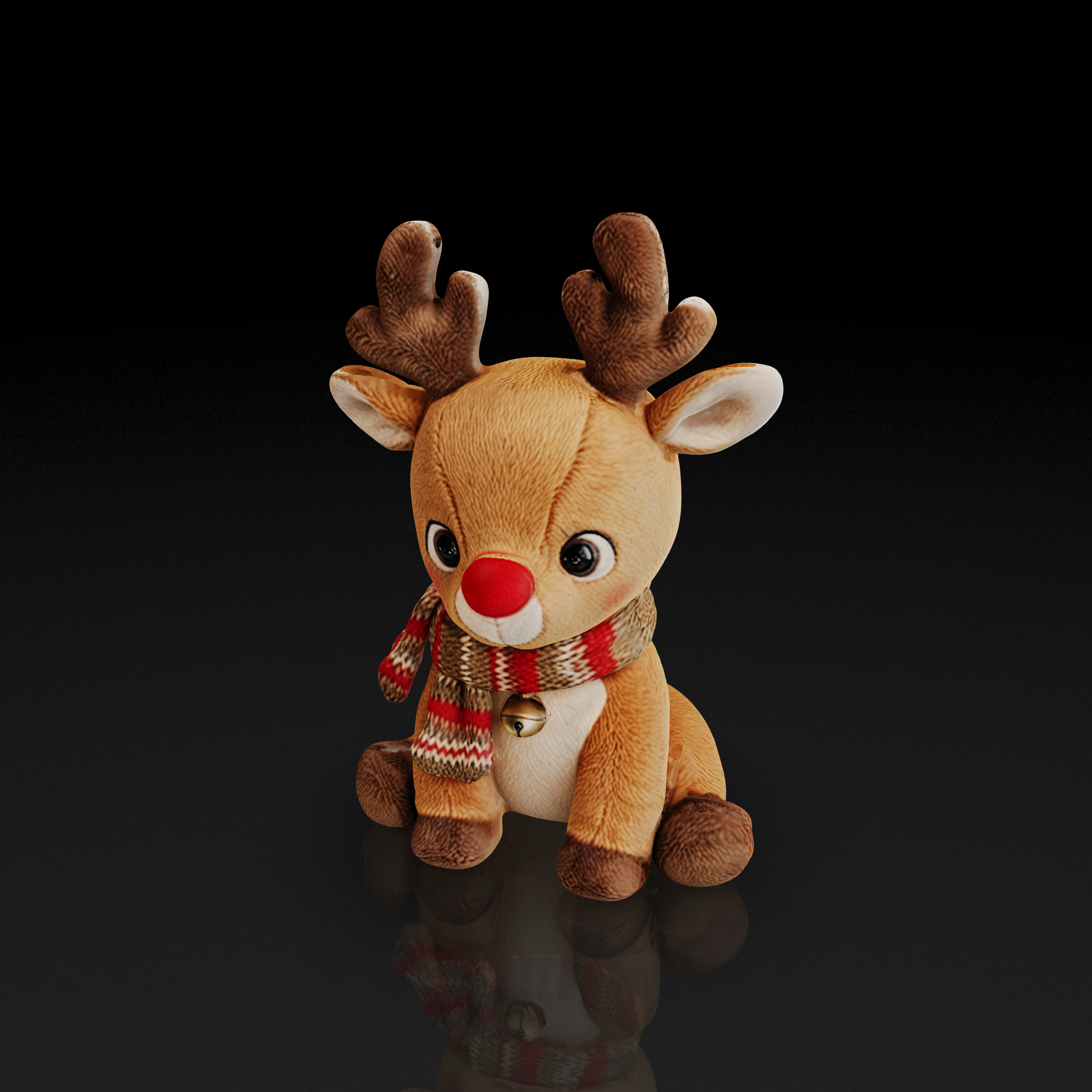 Plush Christmas Reindeer