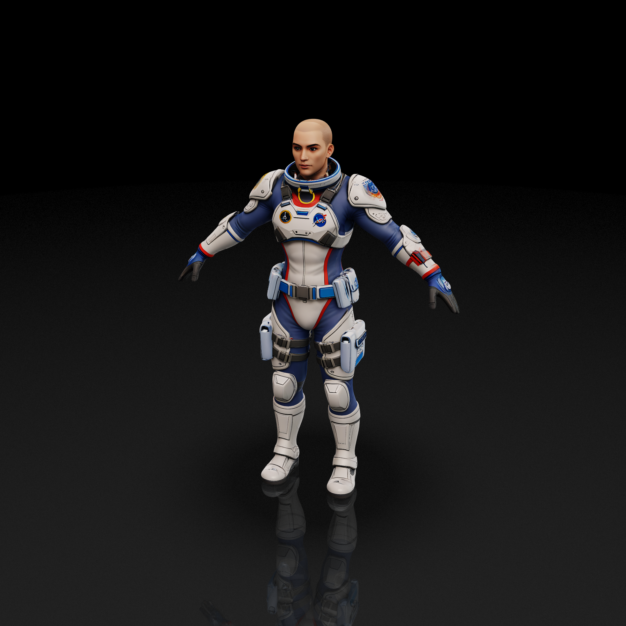 NASA Astronaut Character