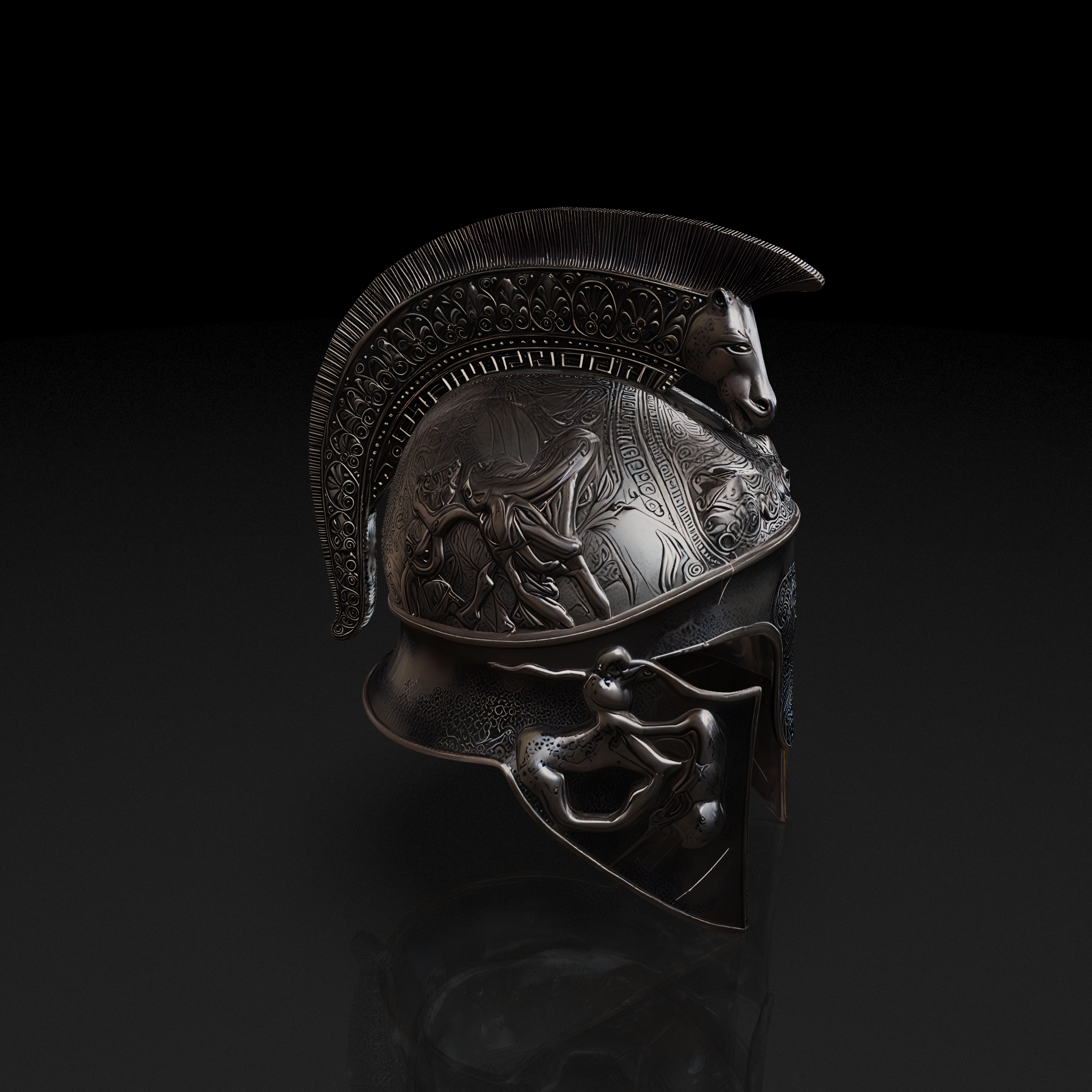 Ancient Greek Helmet