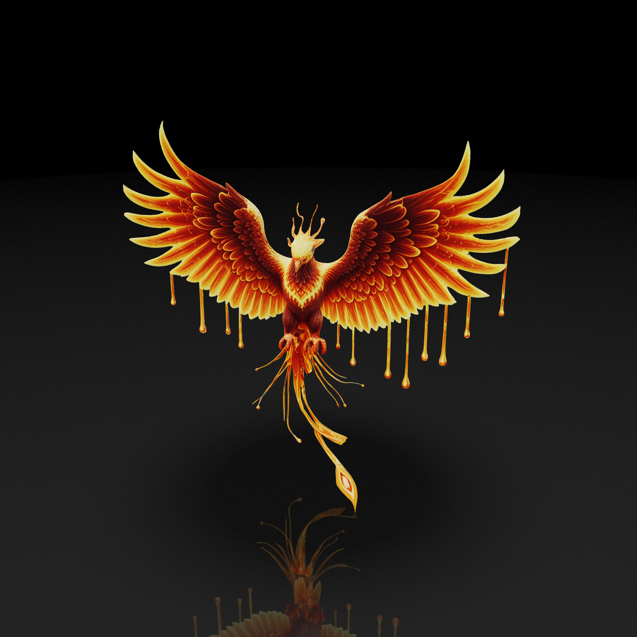 Molten Gold Phoenix
