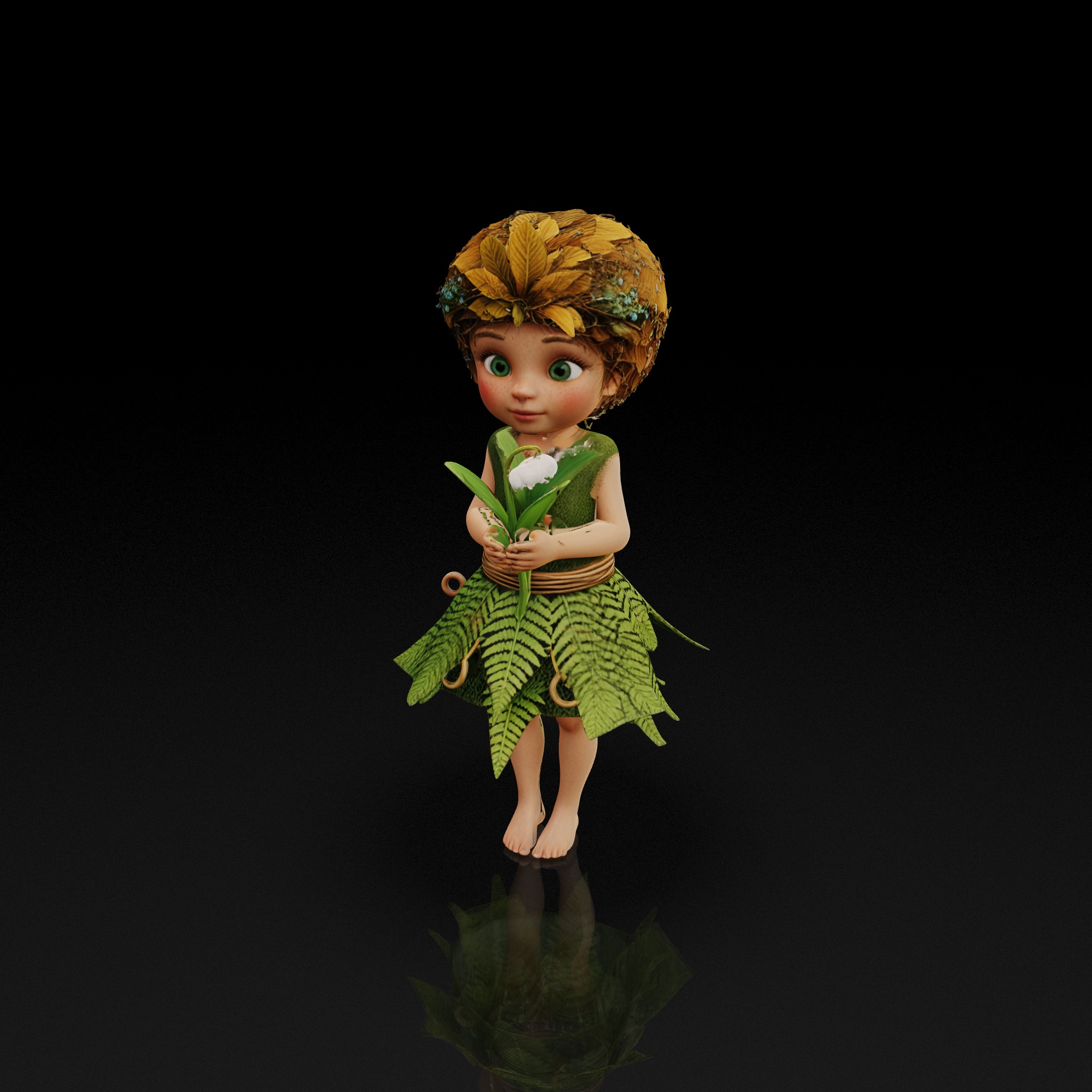Flower Fairy Child