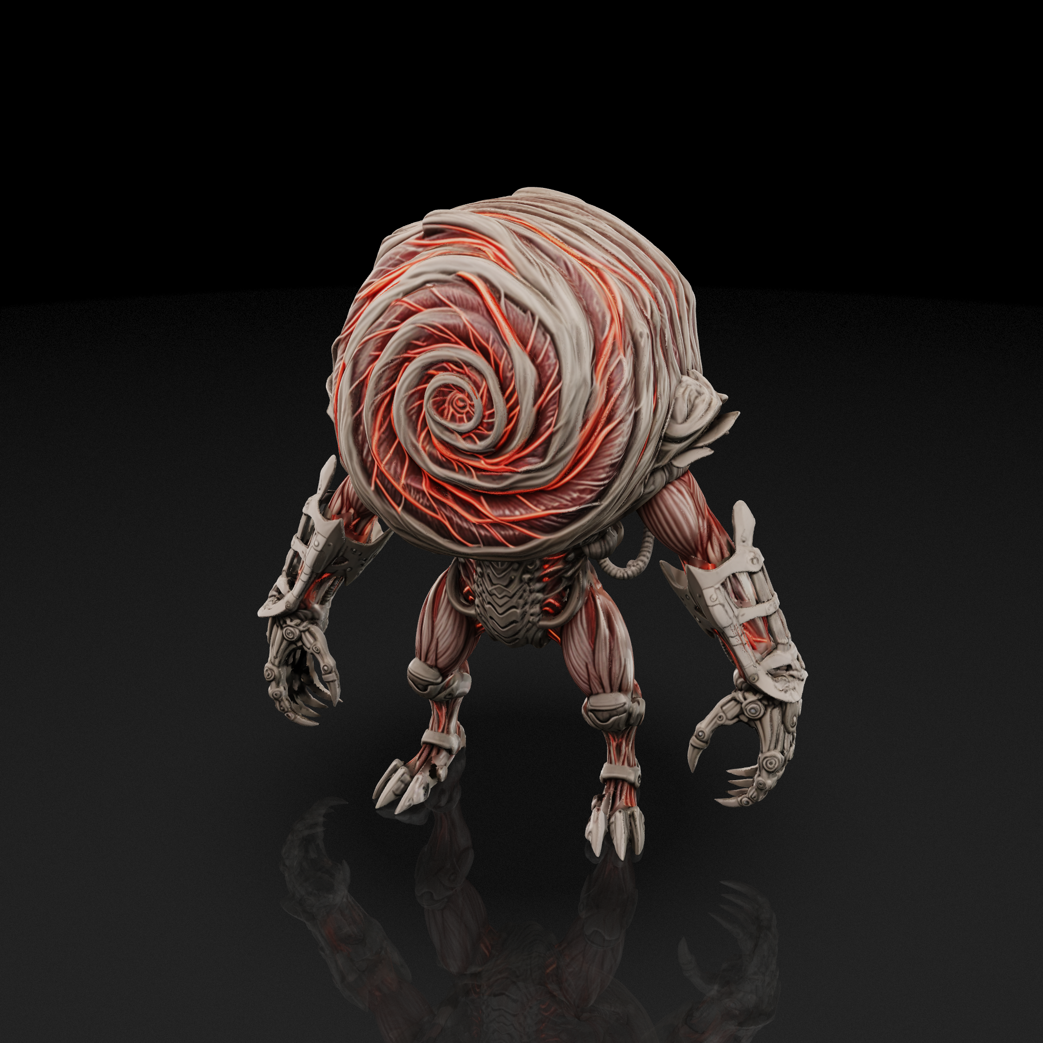 Spiral Brain Monster