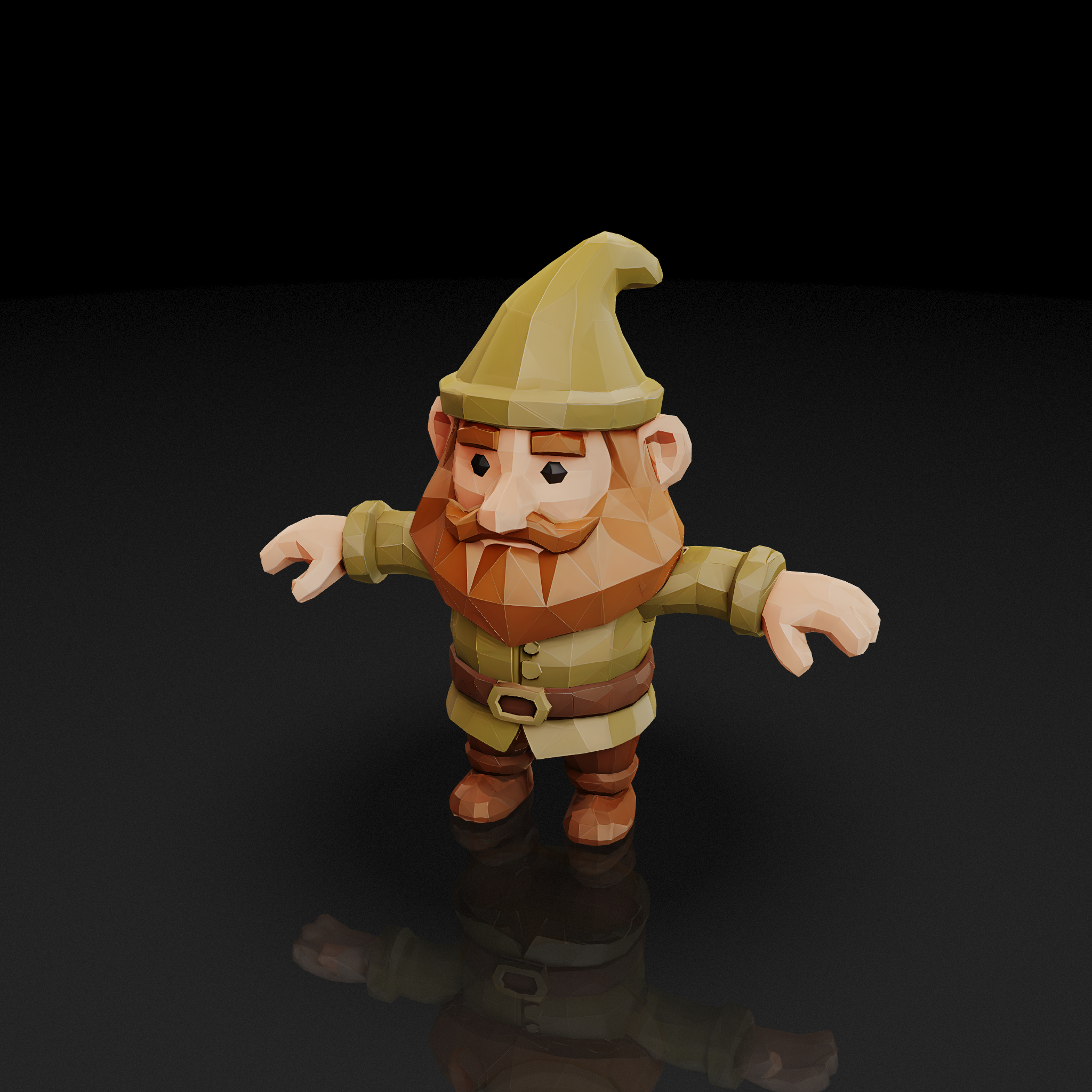 Low Poly Dwarf