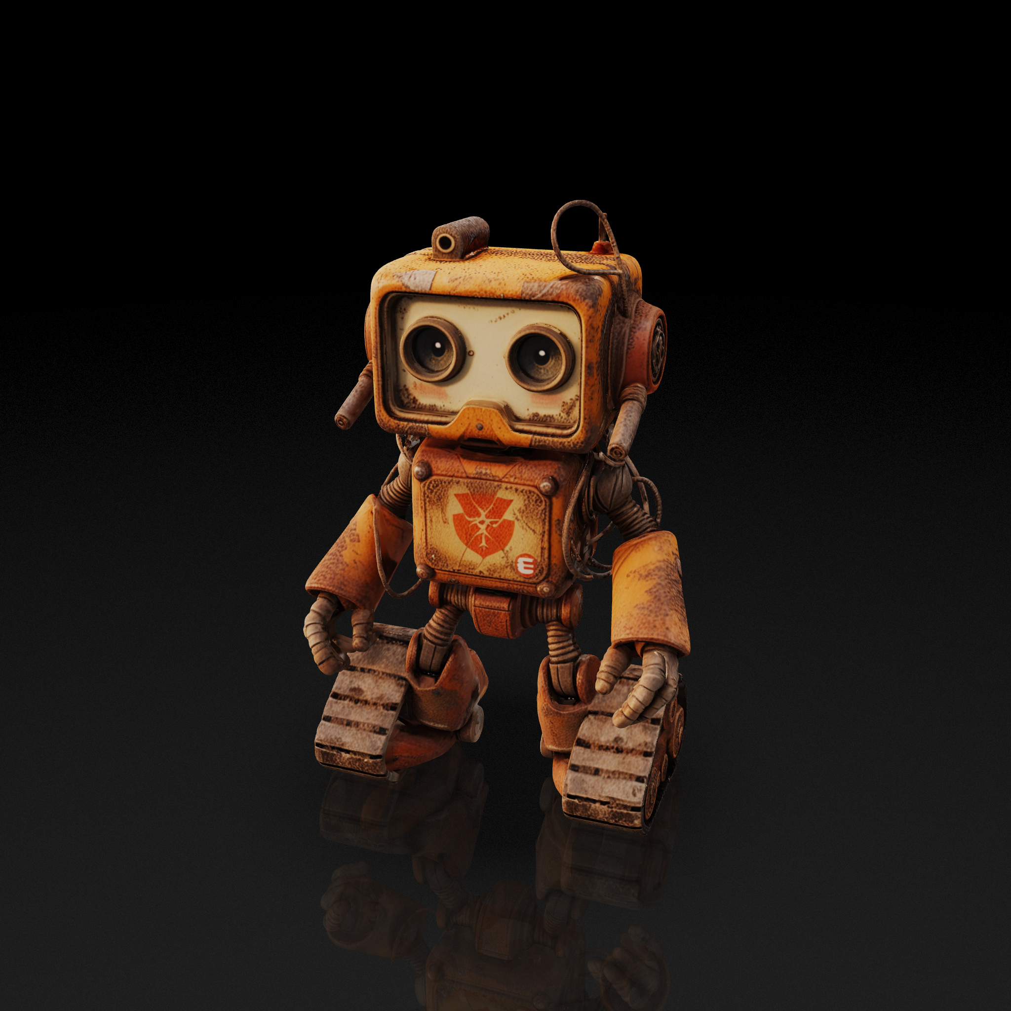 Wall E Style Robot